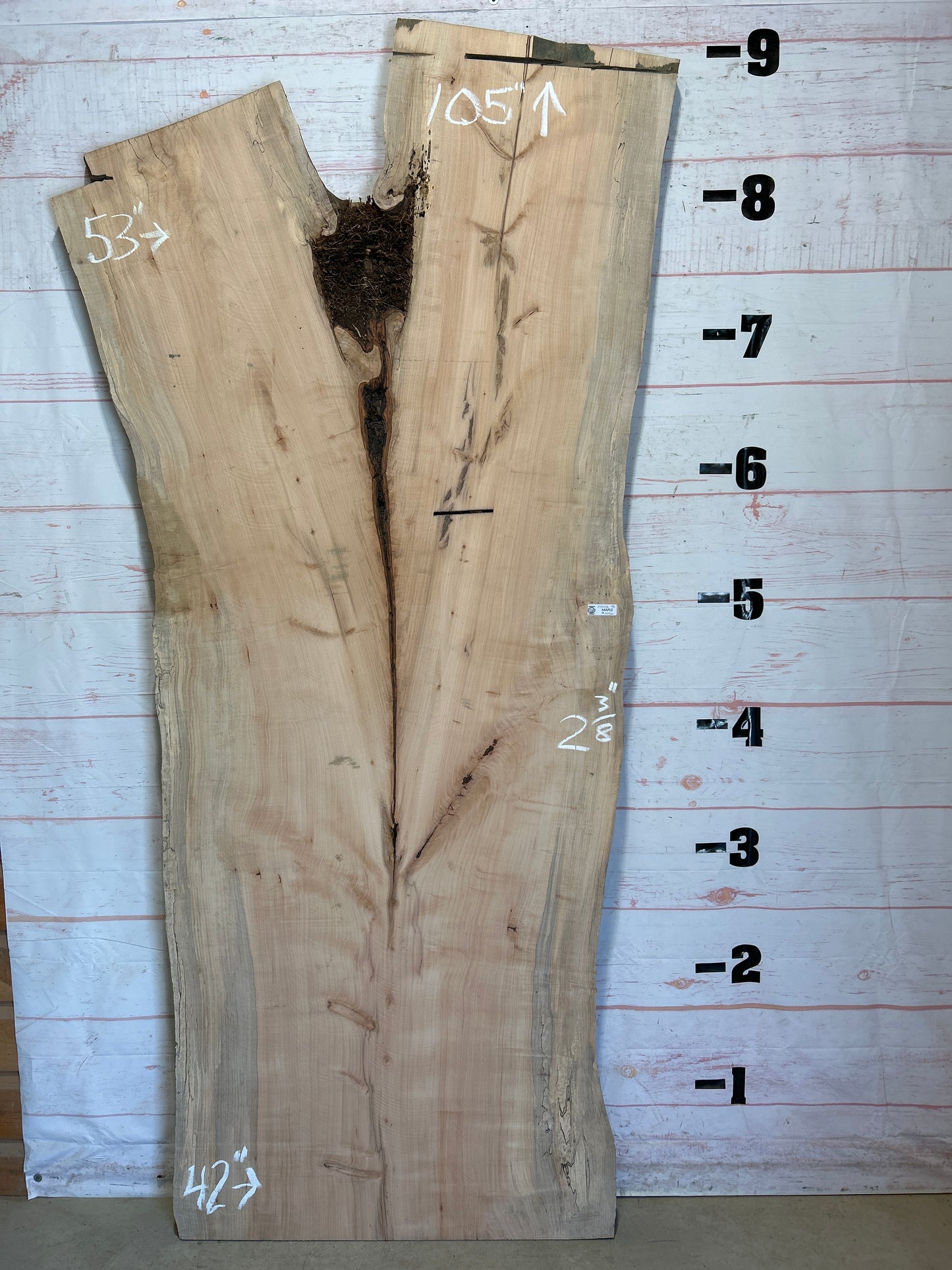 Live Edge Maple Sku#25540-88