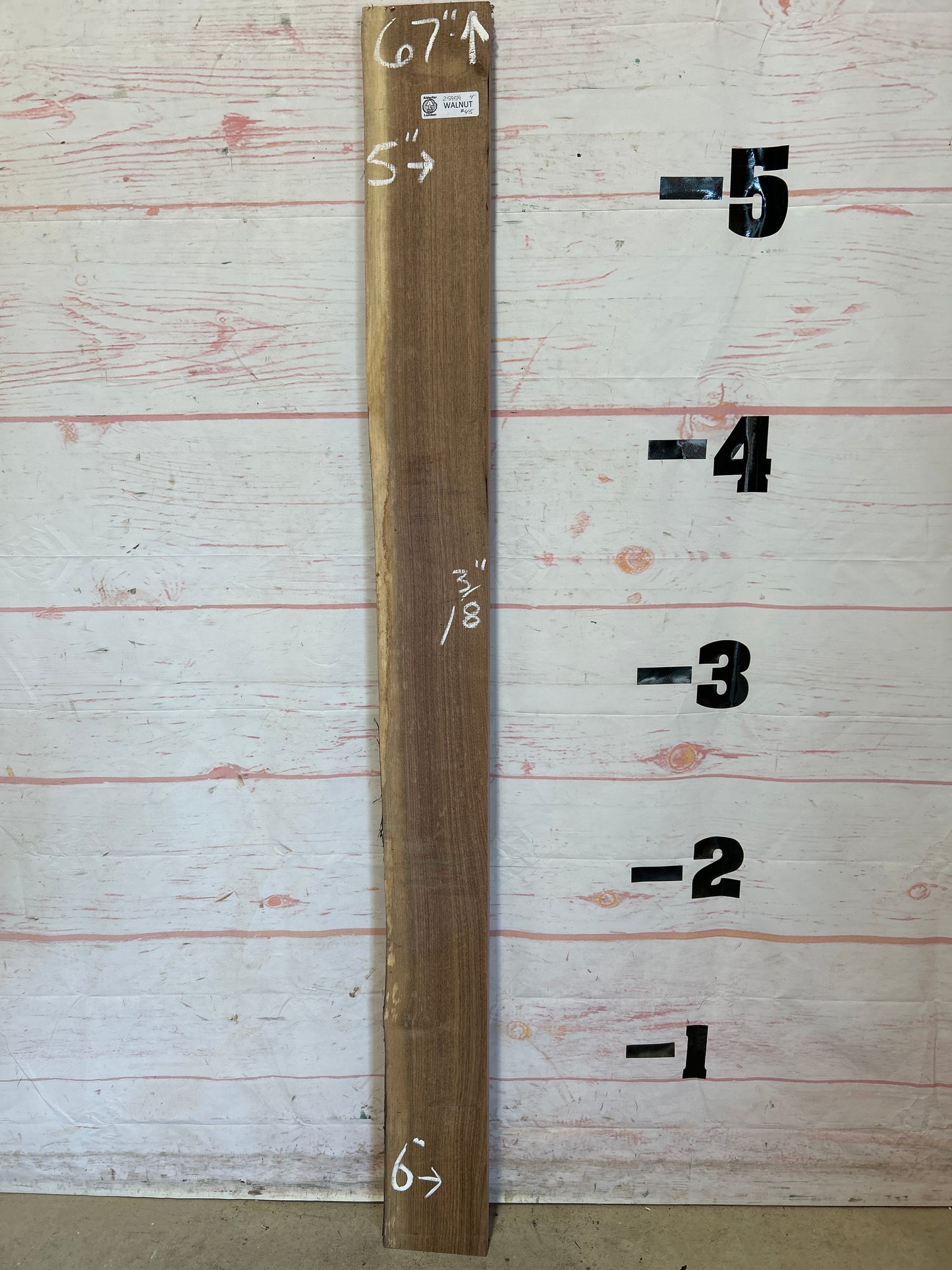 Live Edge Walnut Sku#25959M-4