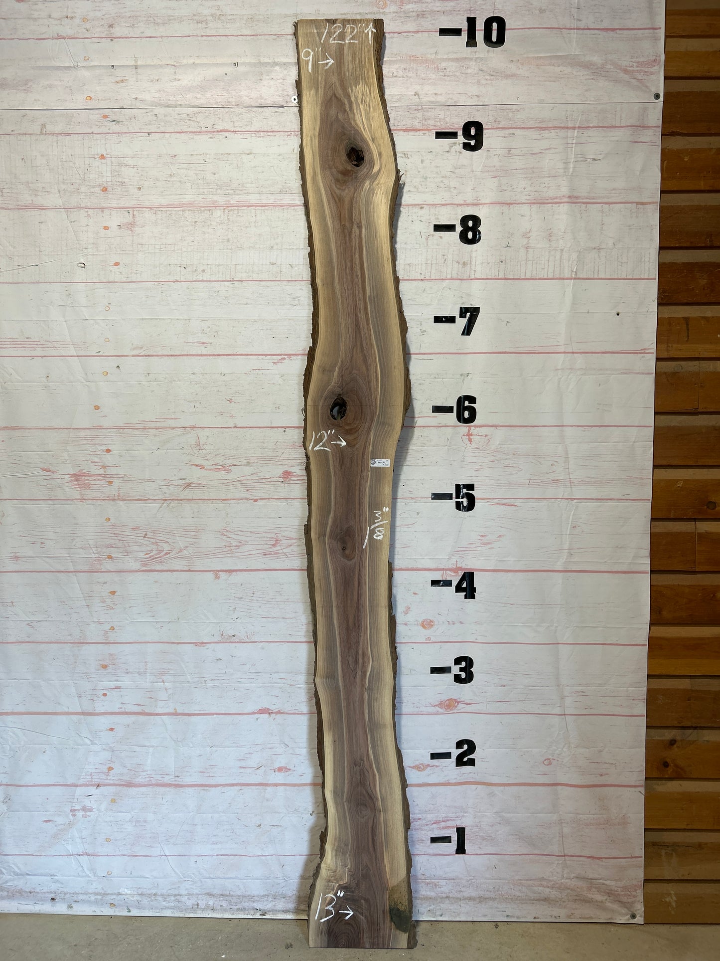 Live Edge Walnut Sku#25921M-14