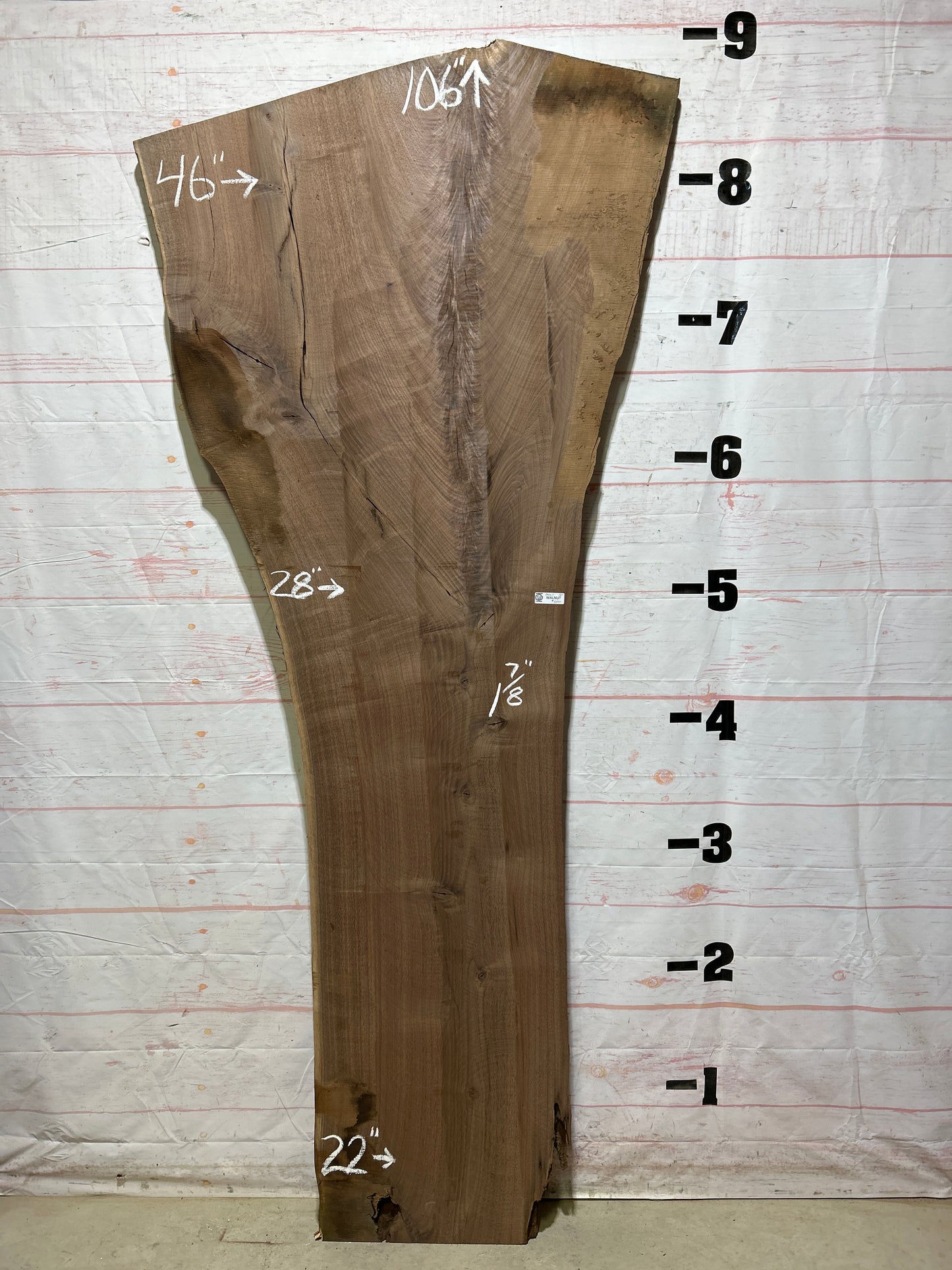 Live Edge Walnut Sku#26611J-50