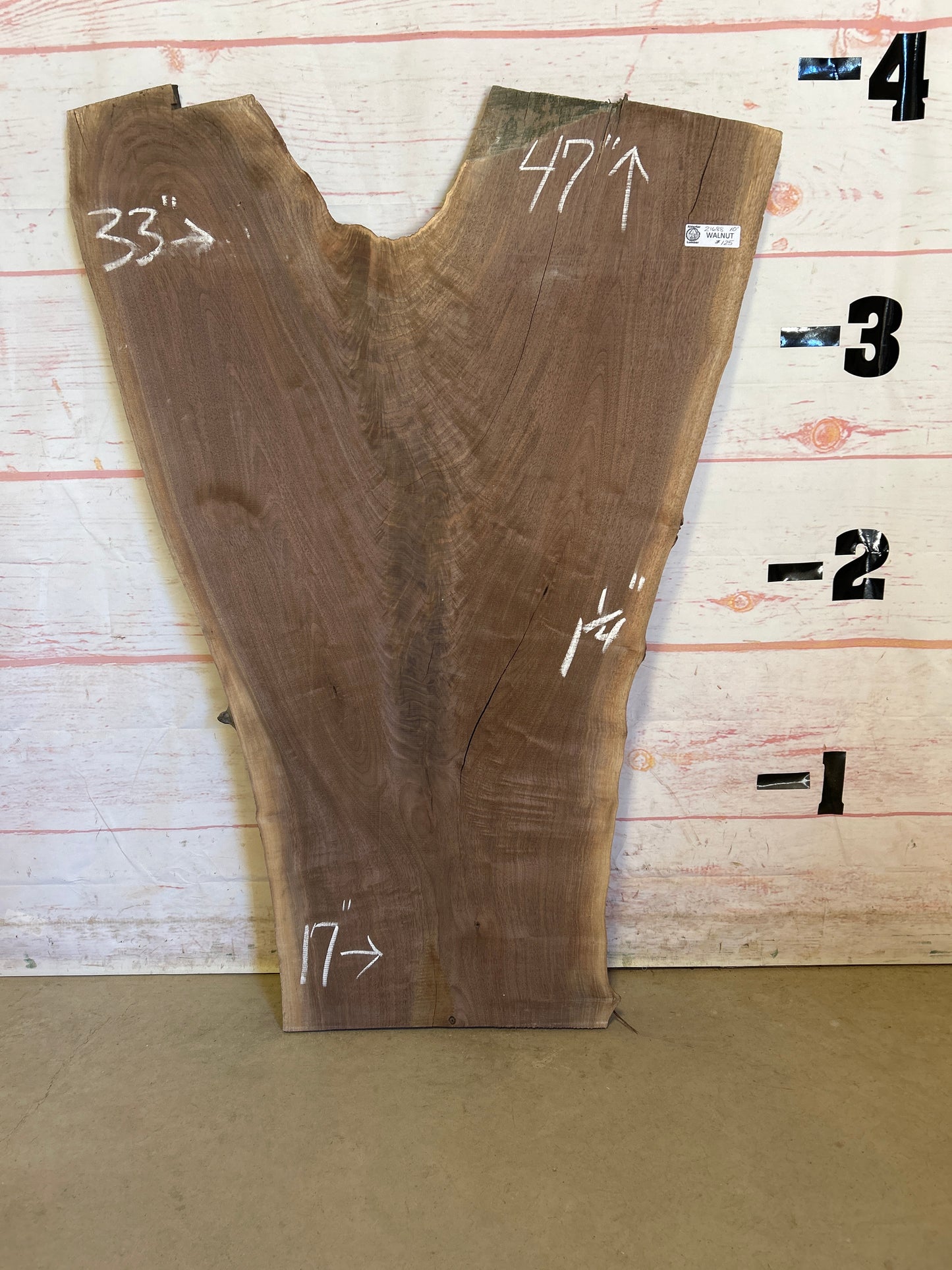 Live Edge Walnut Sku# 21688M-10