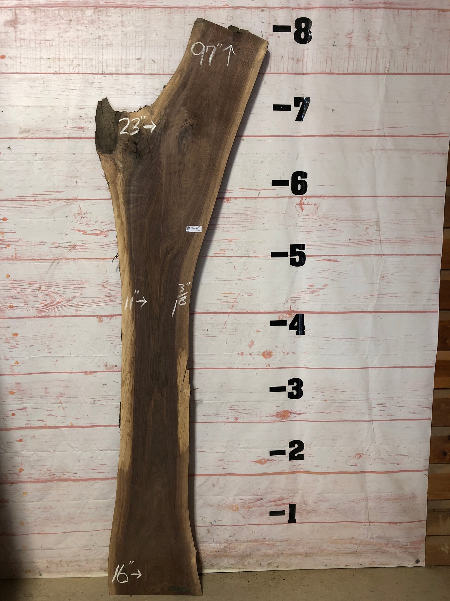 Live Edge Walnut Sku#22851G-17