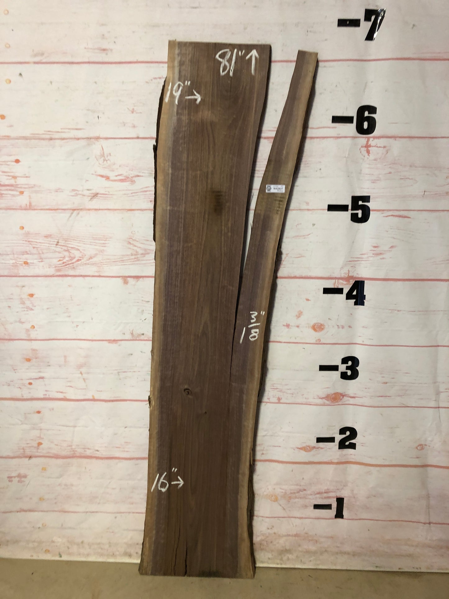 Live Edge Walnut - Sku#21986G-15