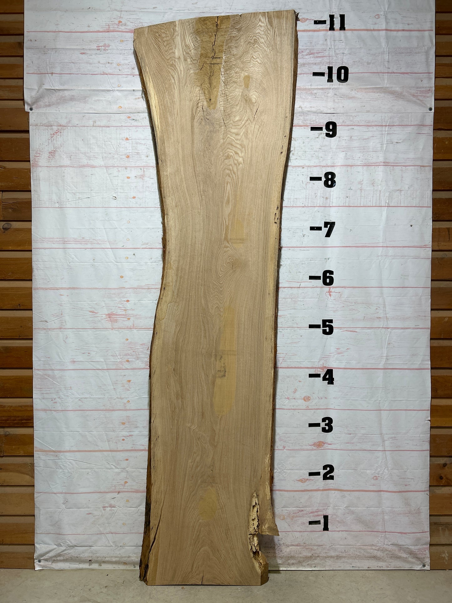 Live Edge White Oak Sku#26293-53
