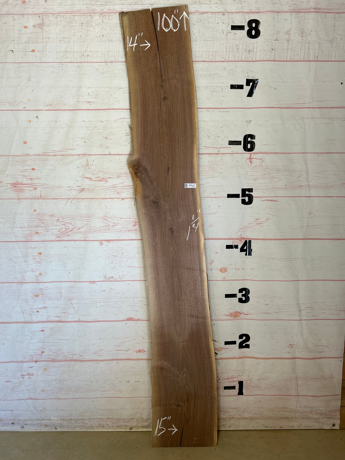 Live Edge Walnut Sku#25097C-13