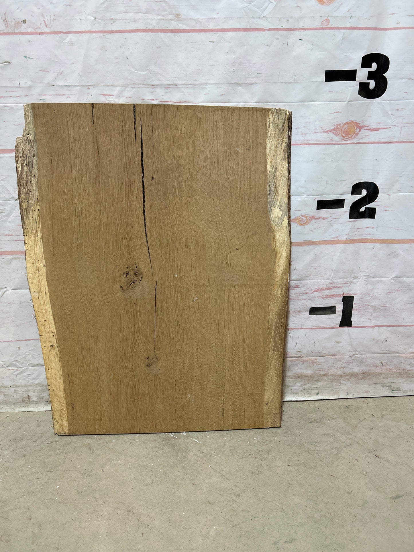 Live Edge White Oak Sku#26994-12