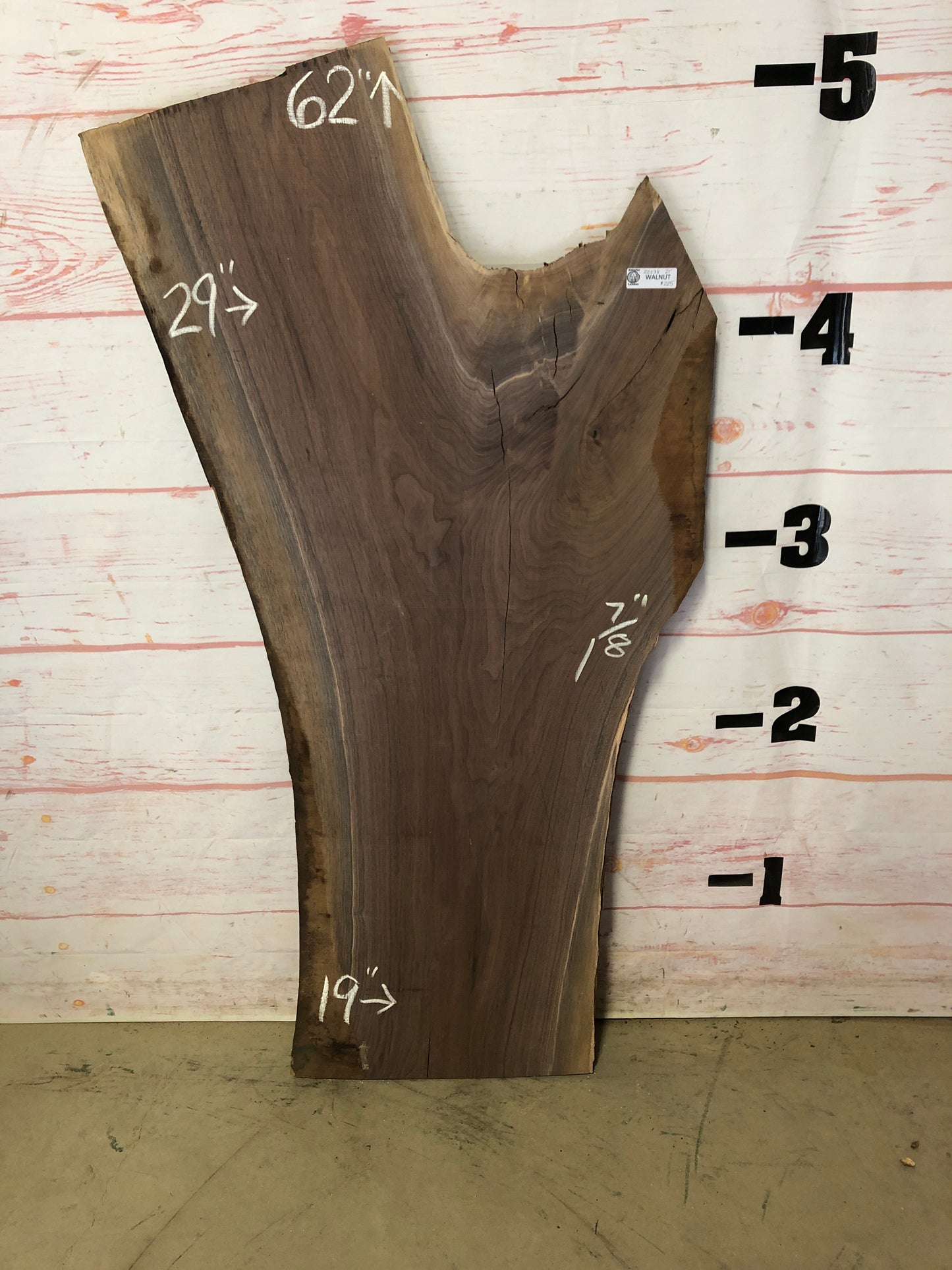 Live Edge Walnut Sku# 22238N-21
