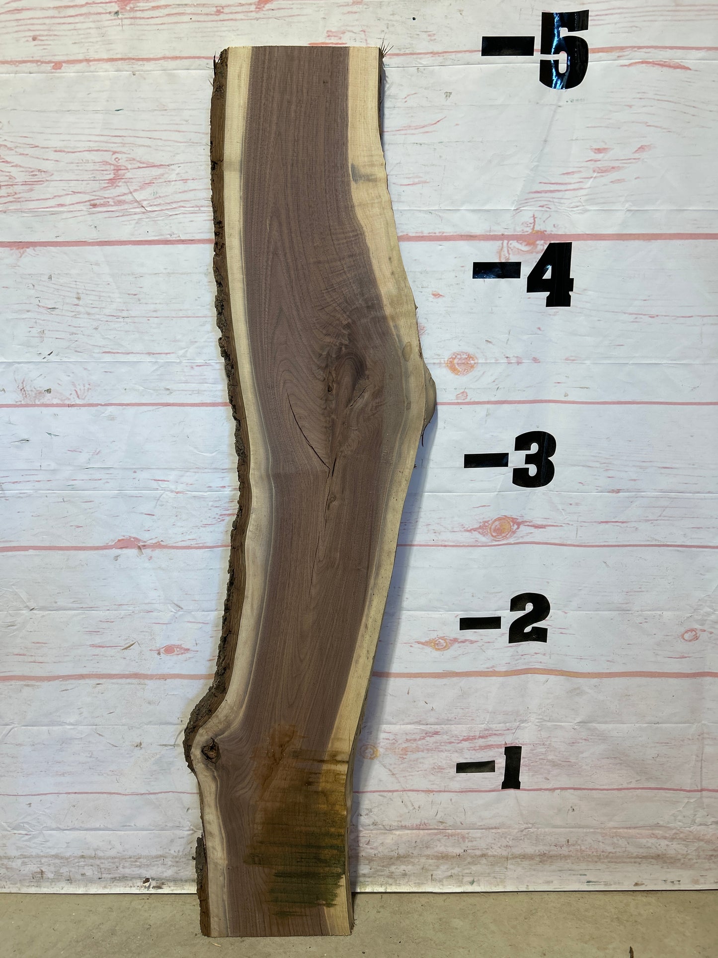 Live Edge Walnut Sku#26429M-7