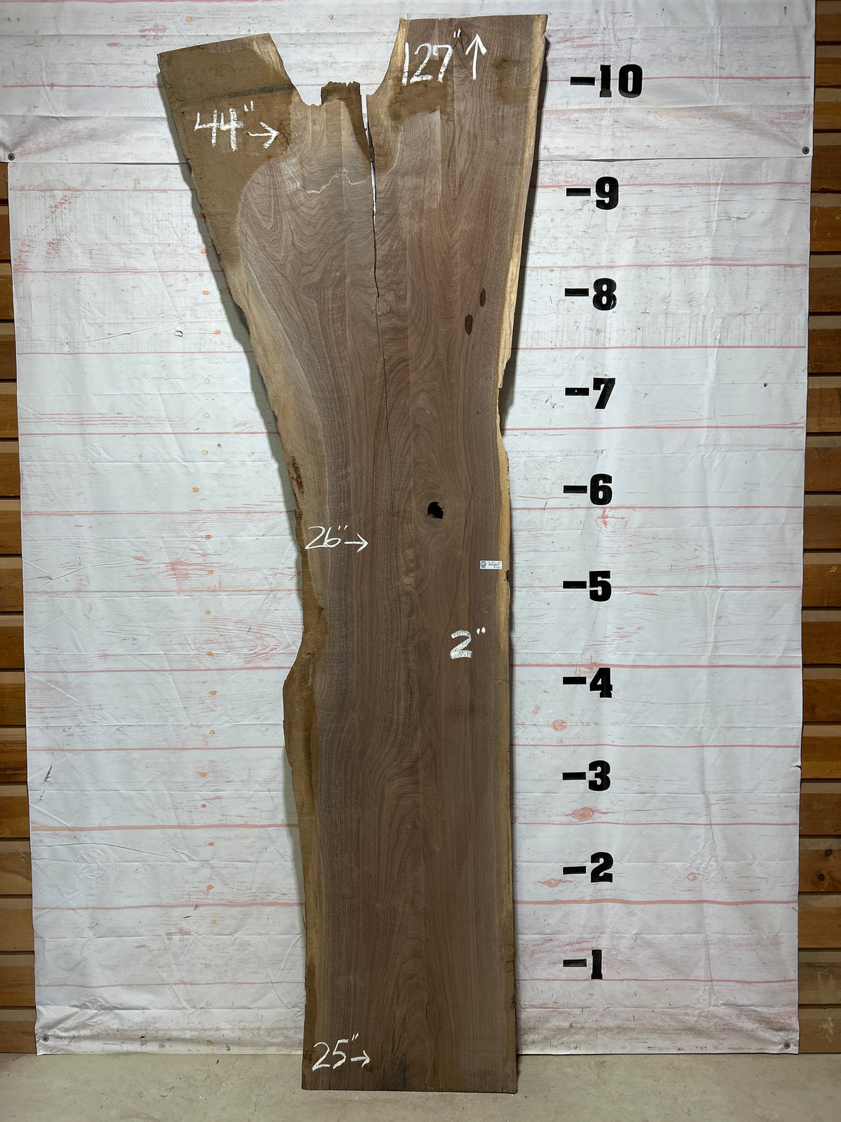 Live Edge Walnut Sku#26782K-62