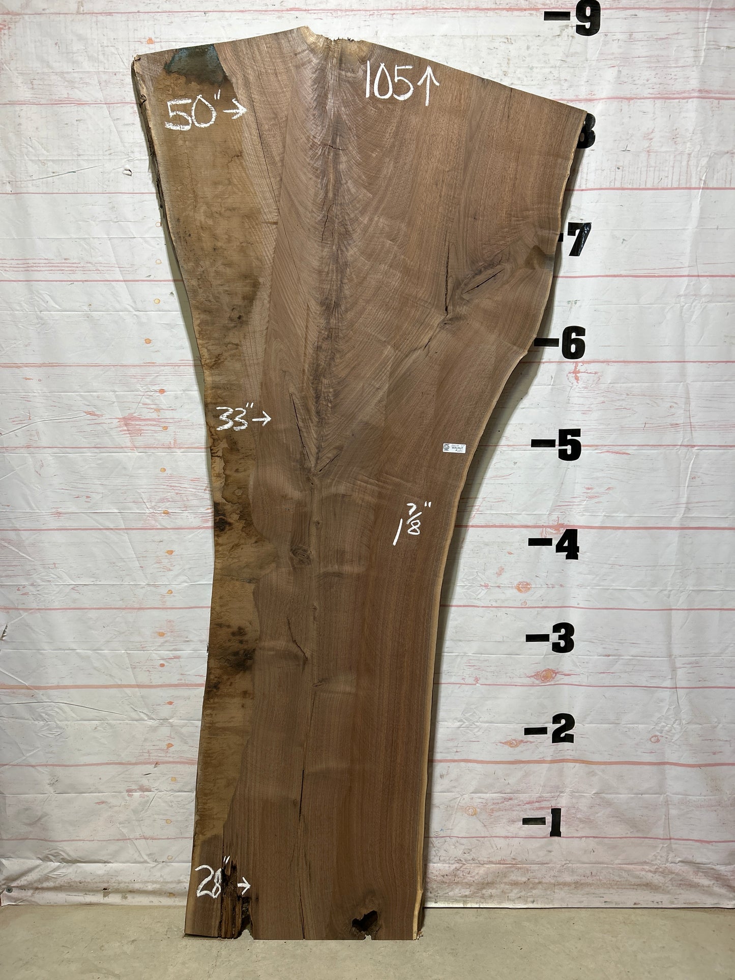 Live Edge Walnut Sku#26610J-57