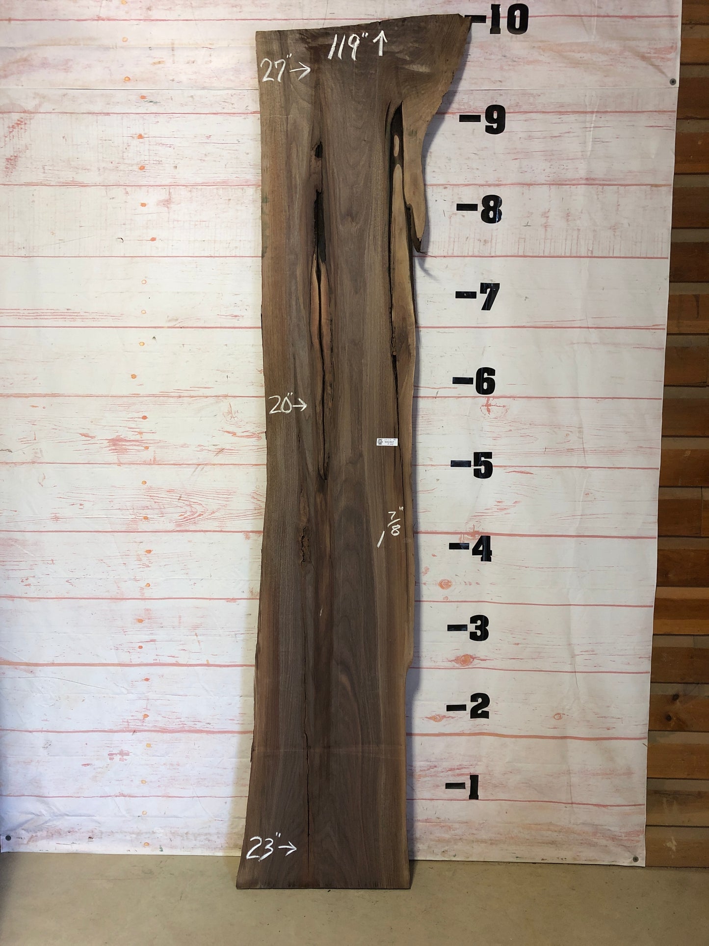 Live Edge Walnut Sku#23163K-40