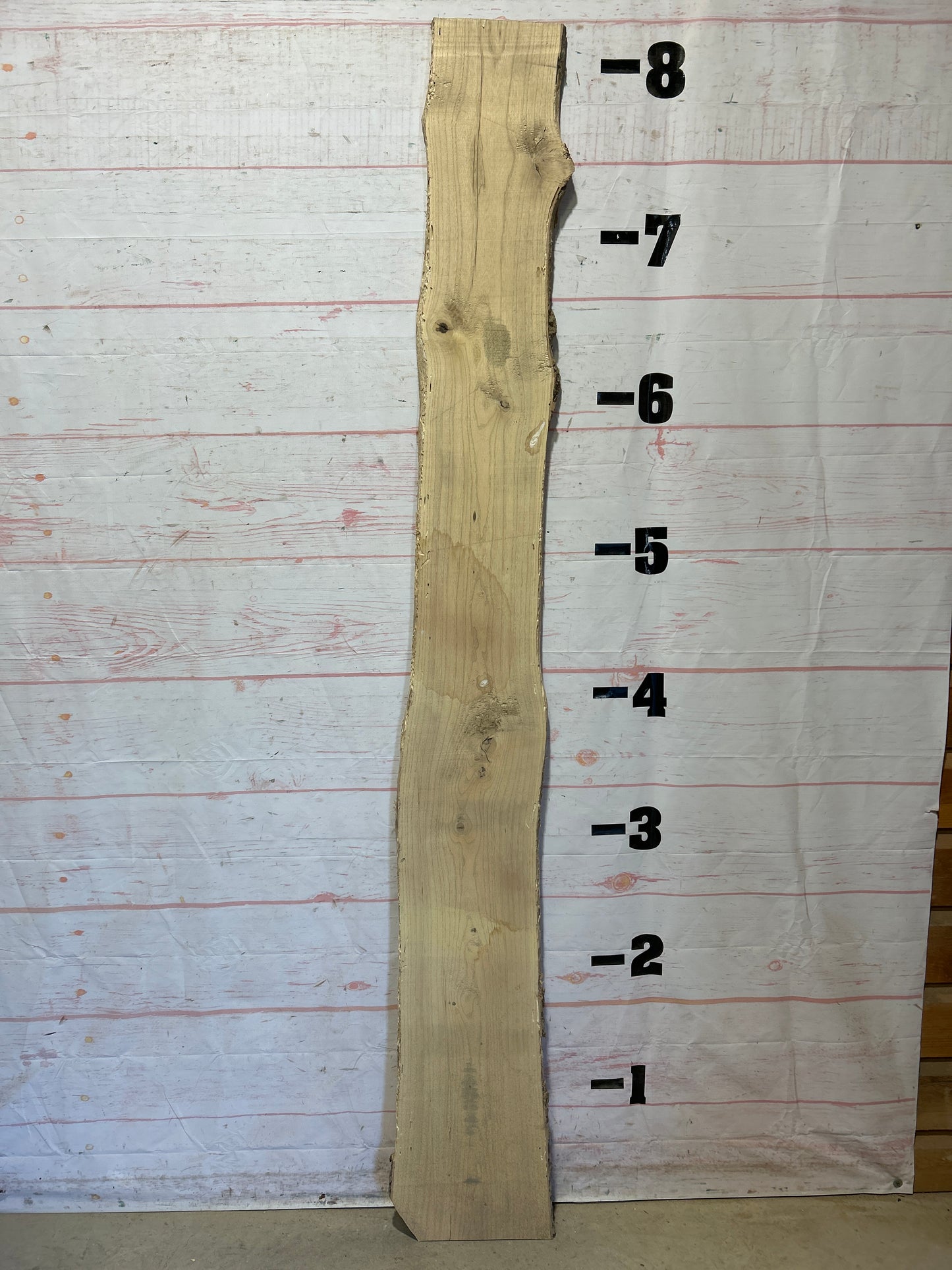 Live Edge Hackberry Sku#26585C-8