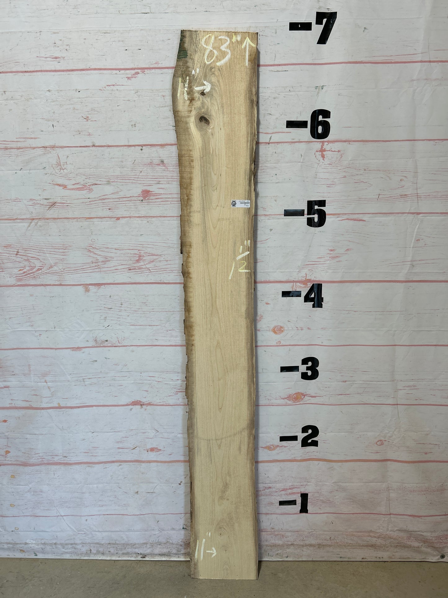 Live Edge Hackberry Sku#25795D-10