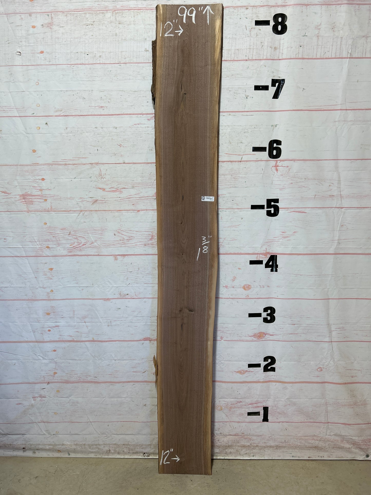 Live Edge Walnut Sku#26423M-12