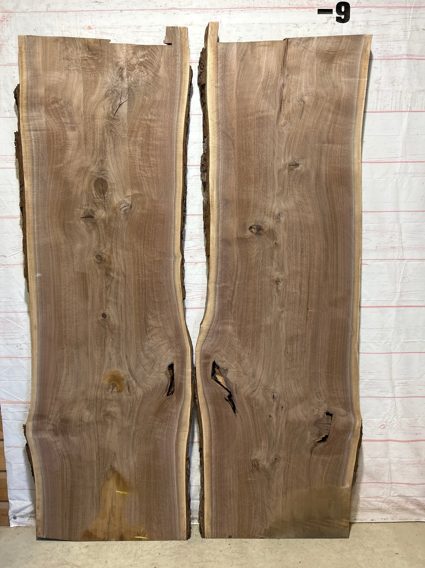 Live Edge Walnut Set Sku#26496K-94
