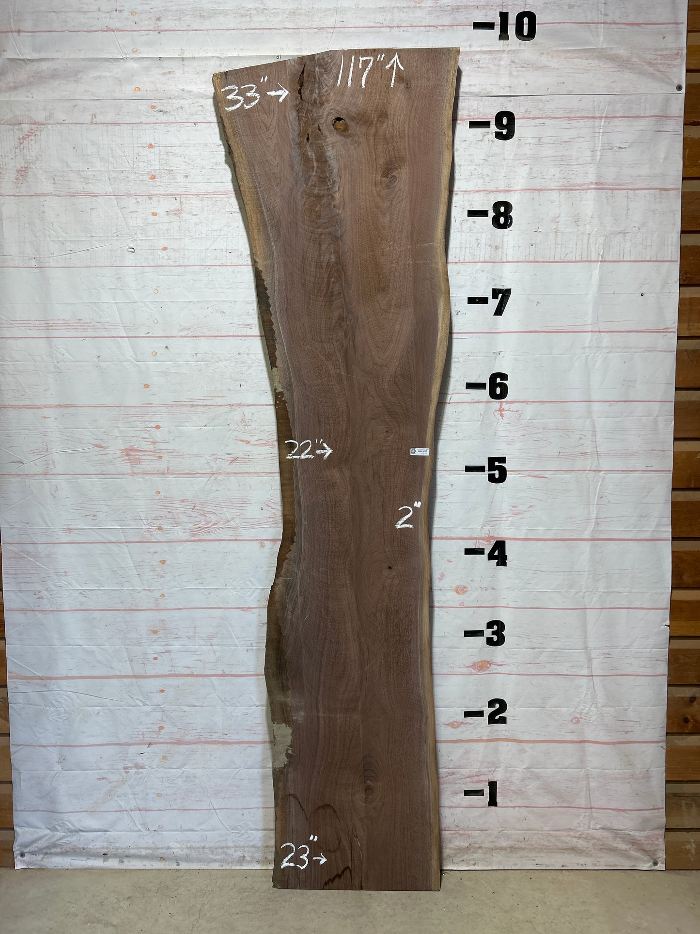 Live Edge Walnut Sku#26510K-46