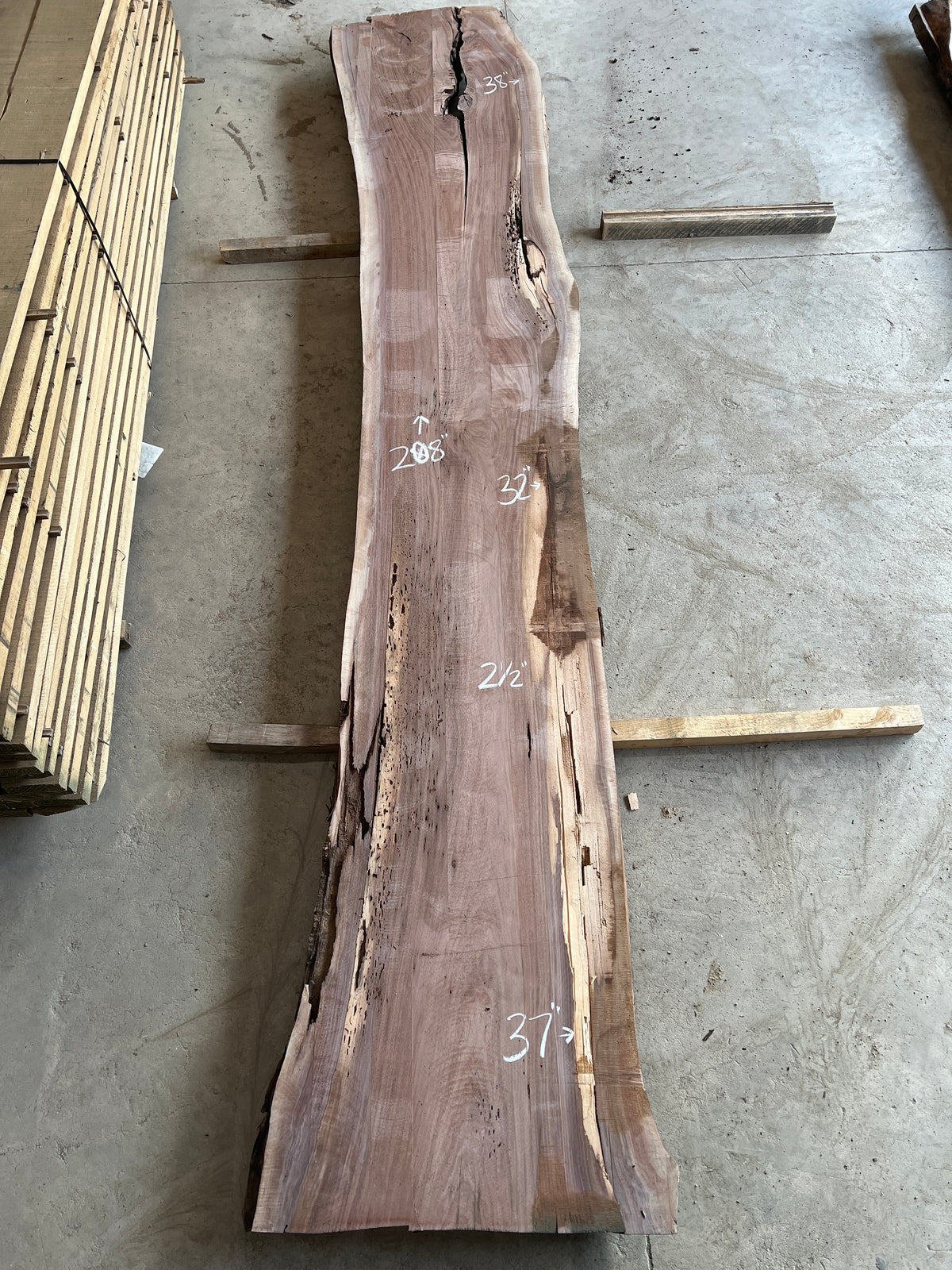 Live Edge Walnut Sku# 26839S-123