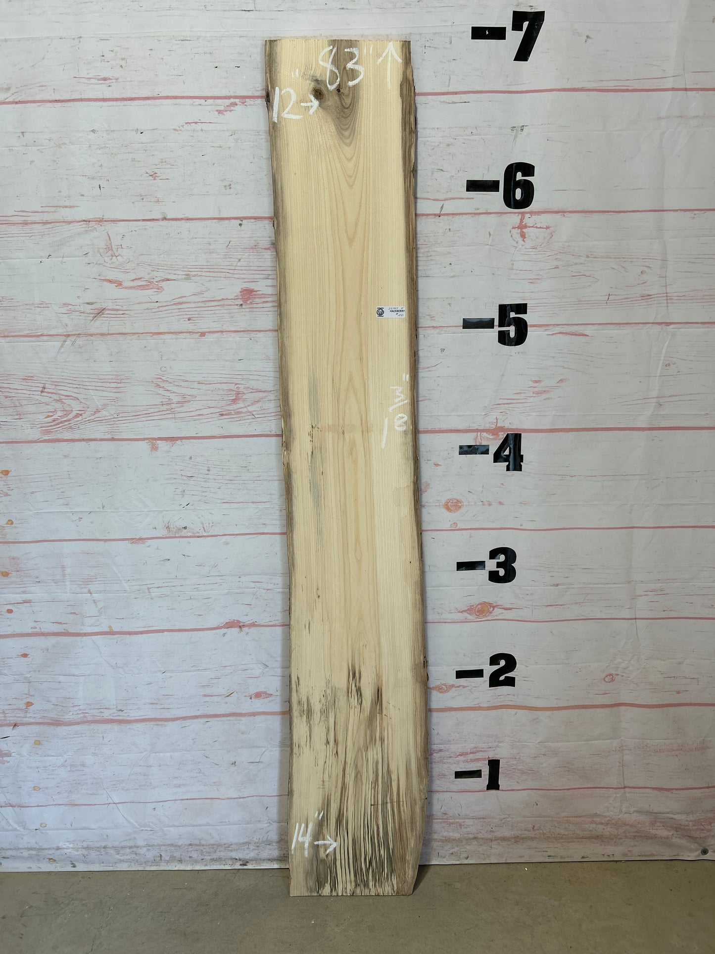 Live Edge Hackberry Sku#25797D-11