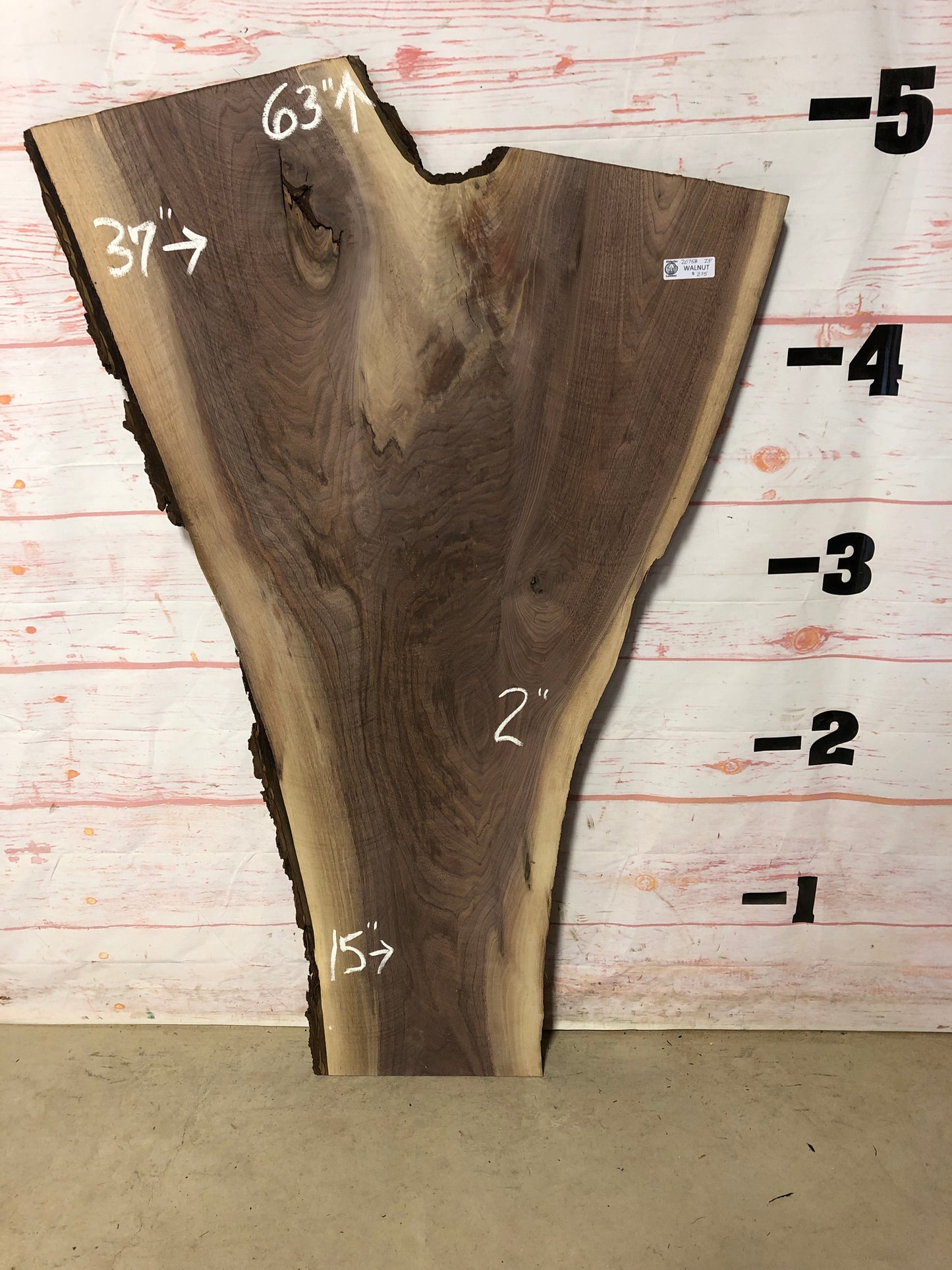 Live Edge Walnut Sku#20758N-23