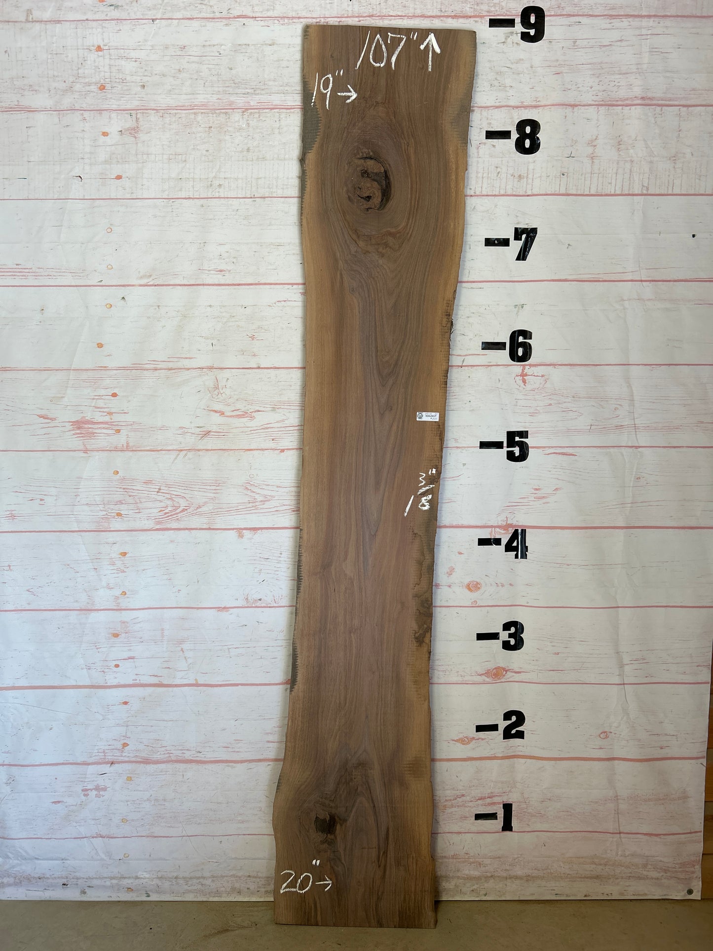 Live Edge Walnut Sku#25110M-22