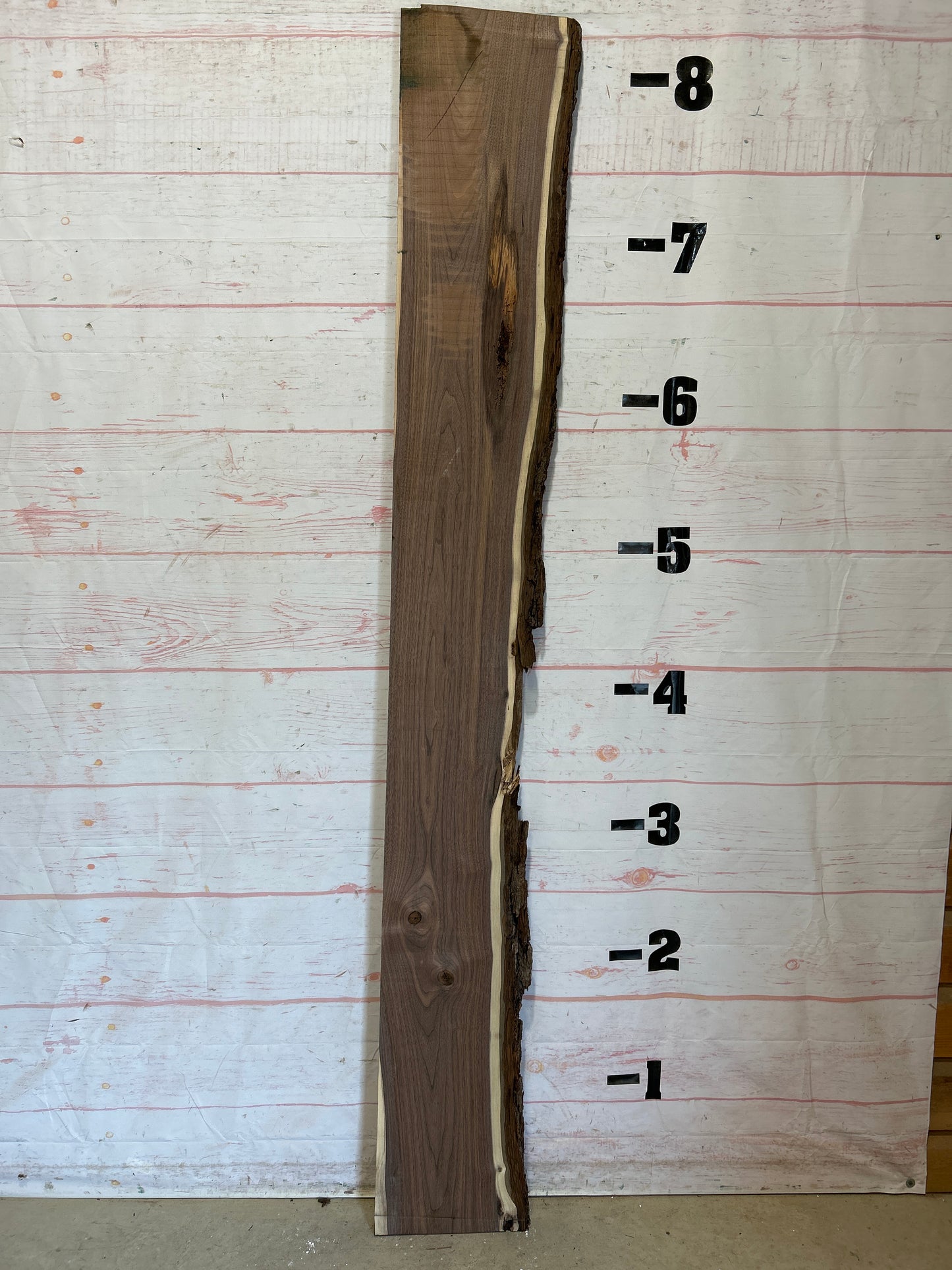 Live Edge Walnut Sku#25987A-15