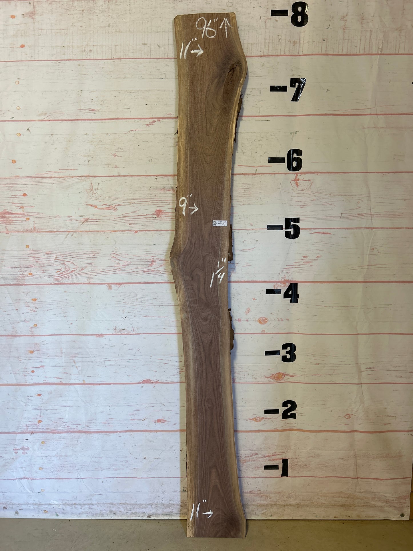 Live Edge Walnut Sku#25088C-8