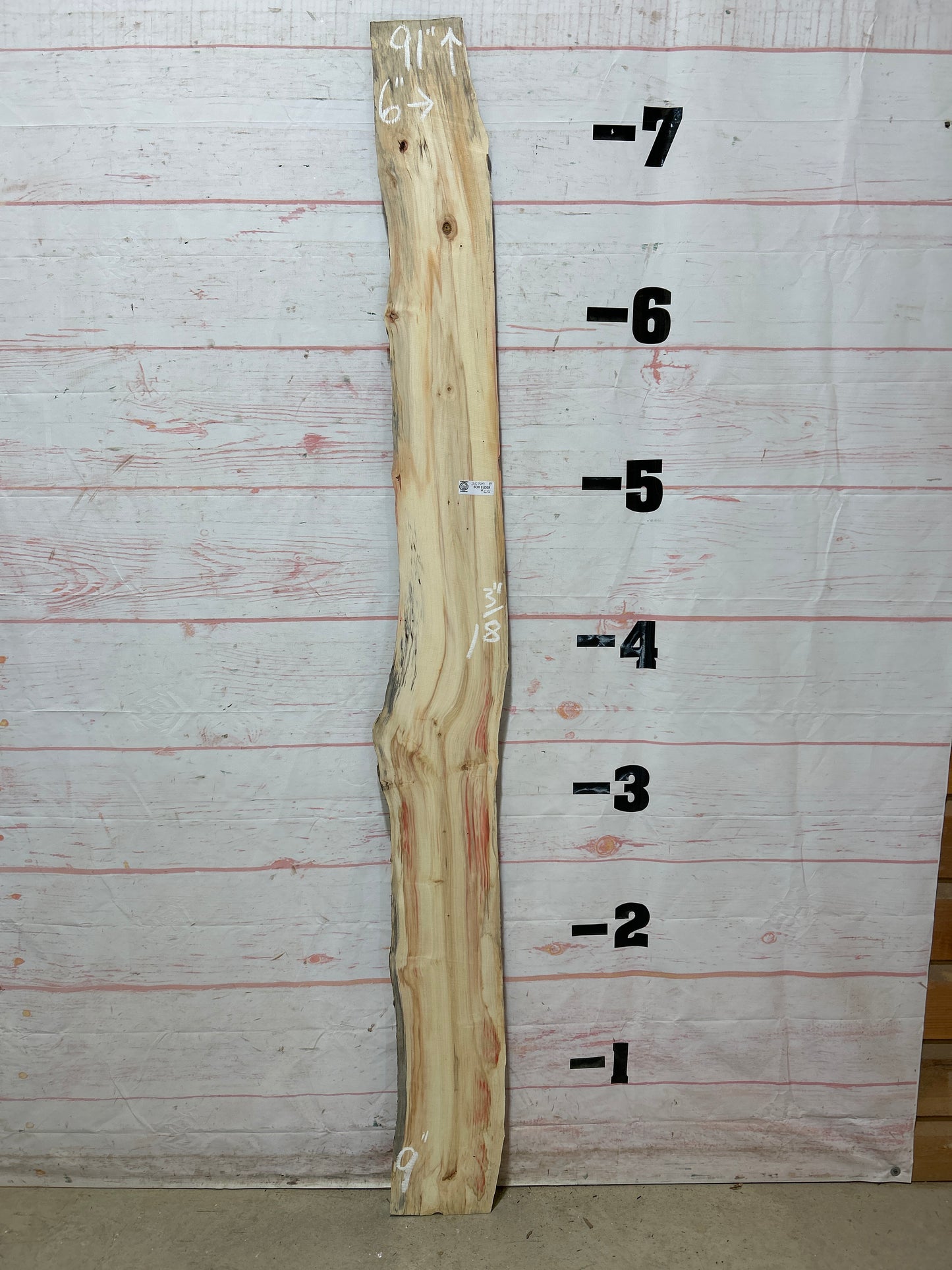 Live Edge Box Elder Sku#25729D-8