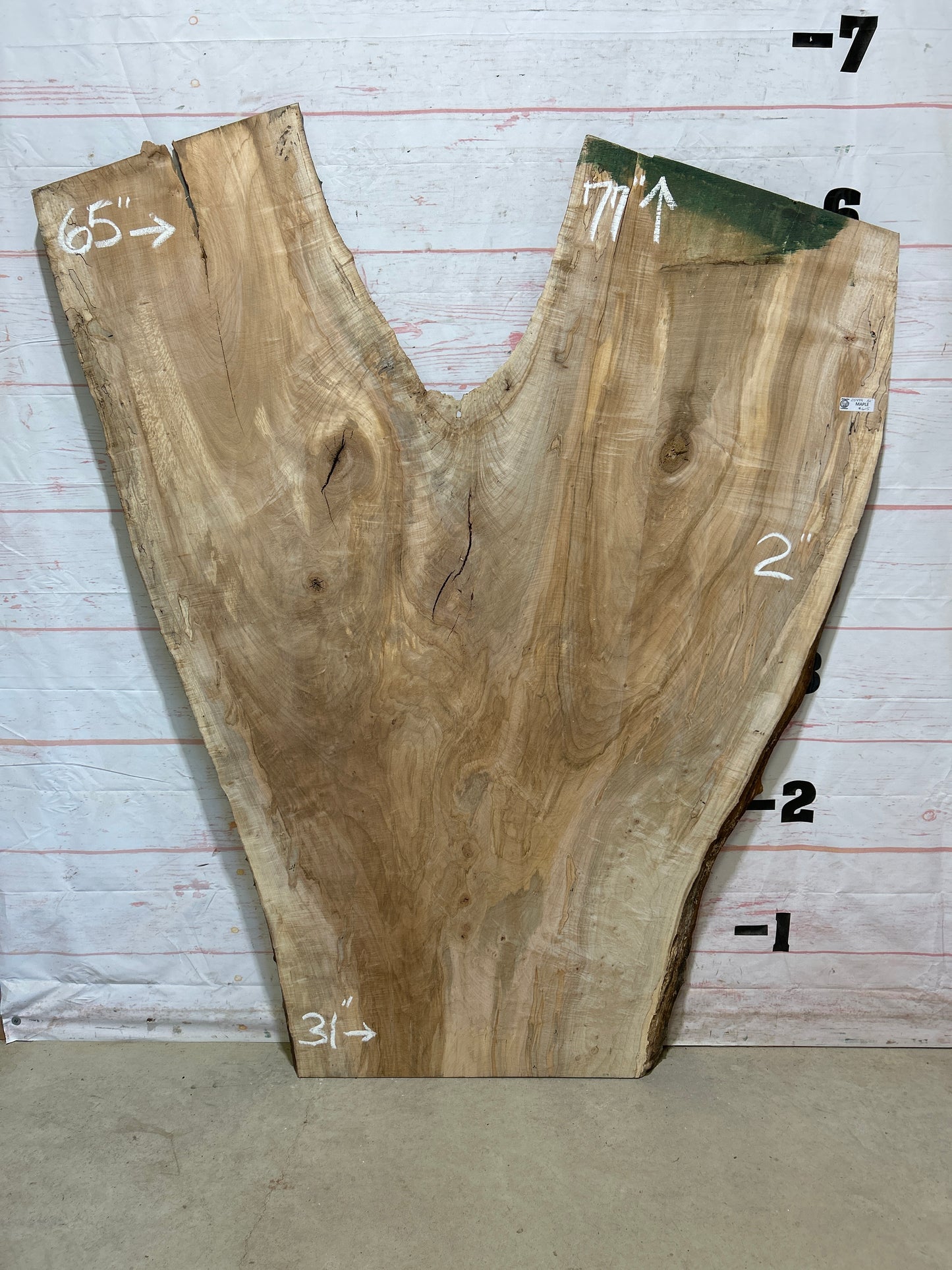 Live Edge Maple Sku#25499-51