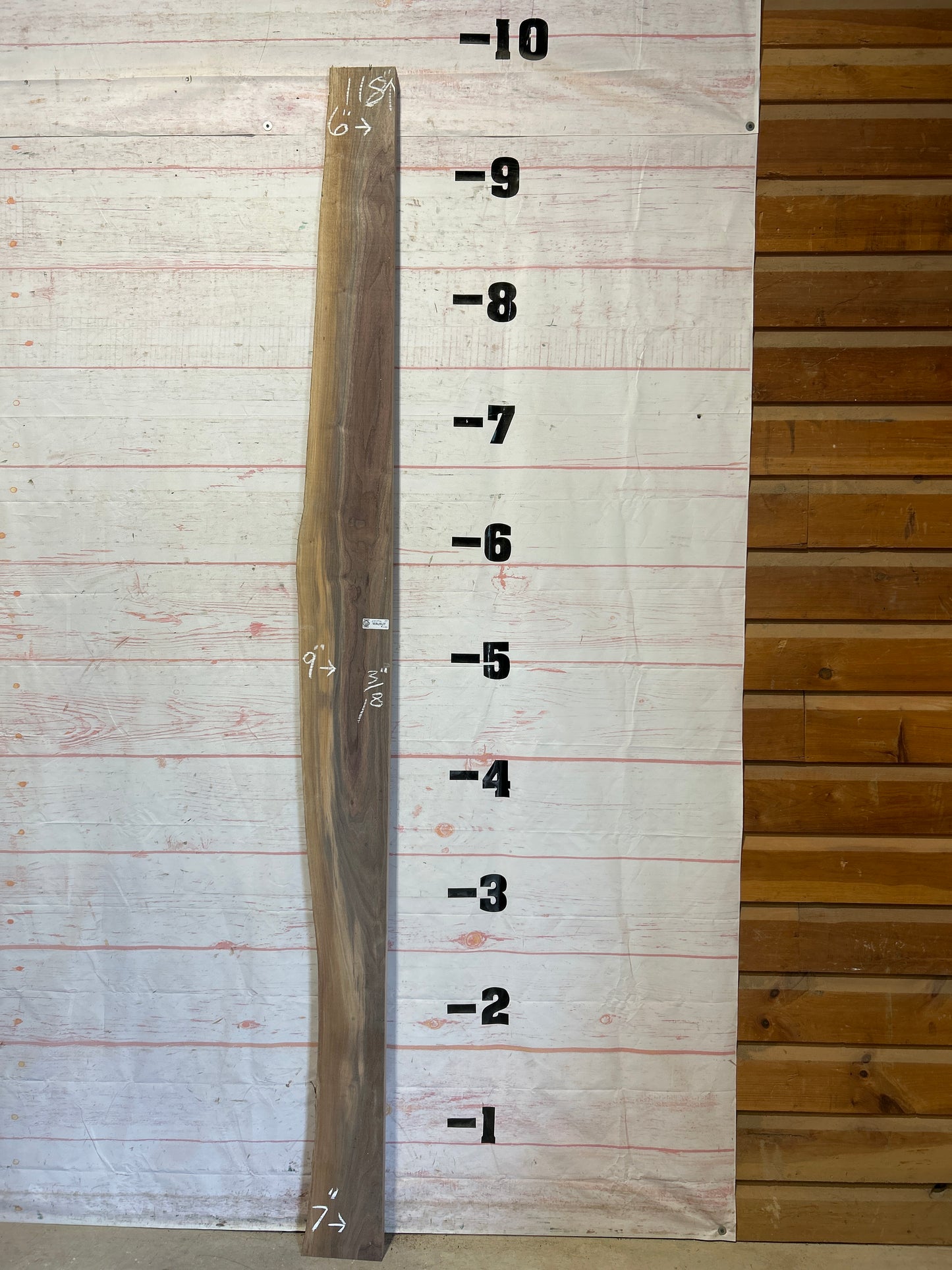 Live Edge Walnut Sku#25396M-10