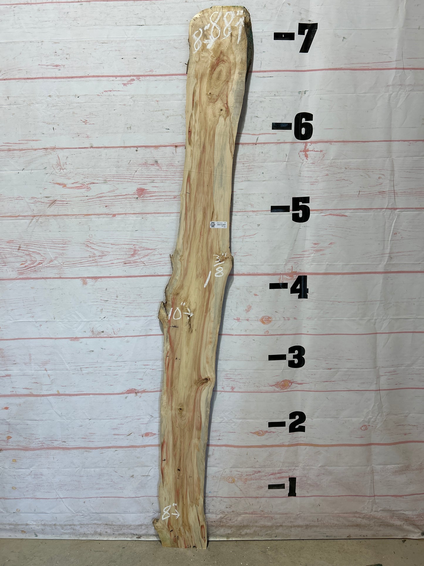 Live Edge Box Elder Sku#25705D-8