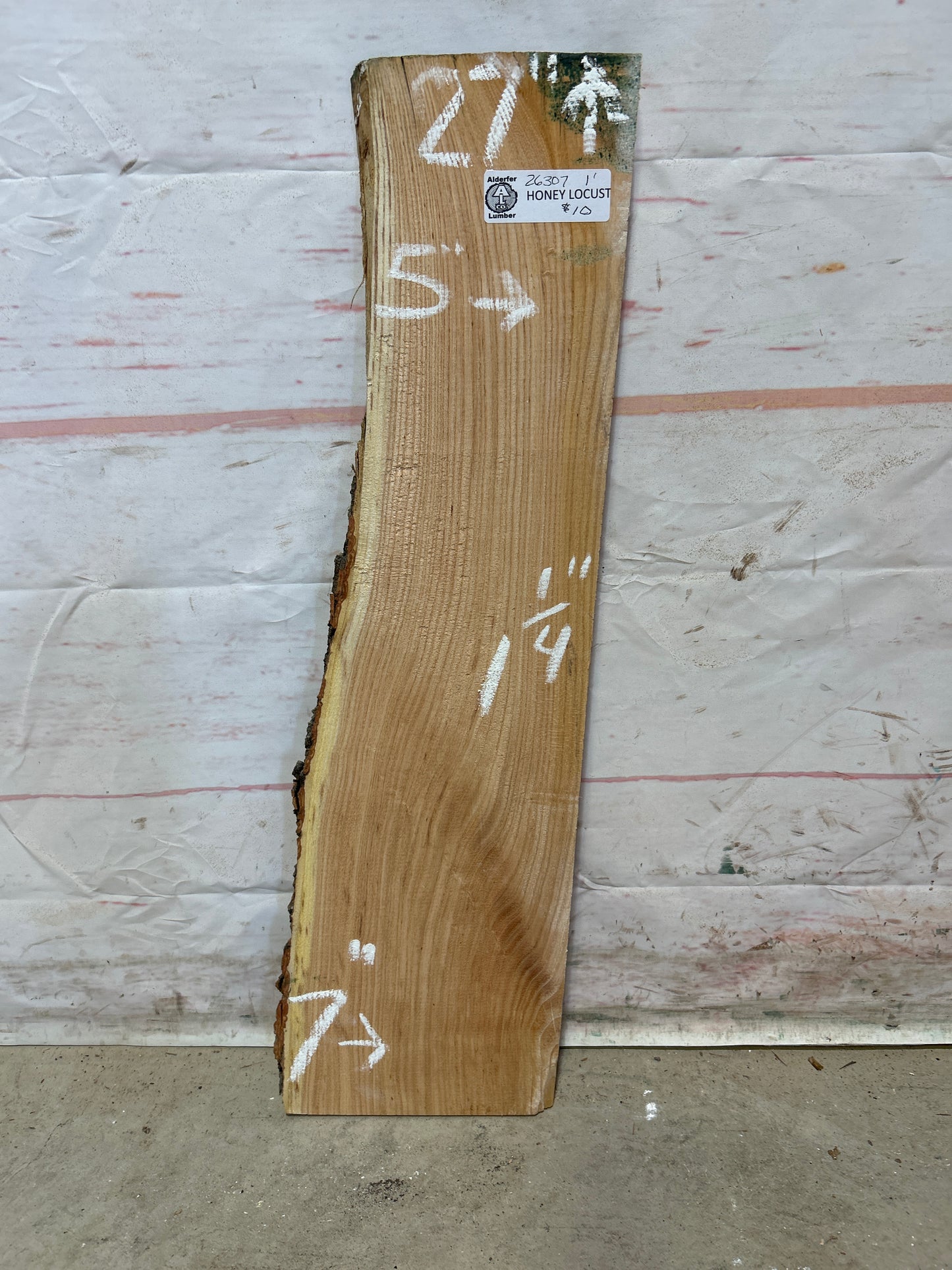 Live Edge Honey Locust Sku#26307M-1