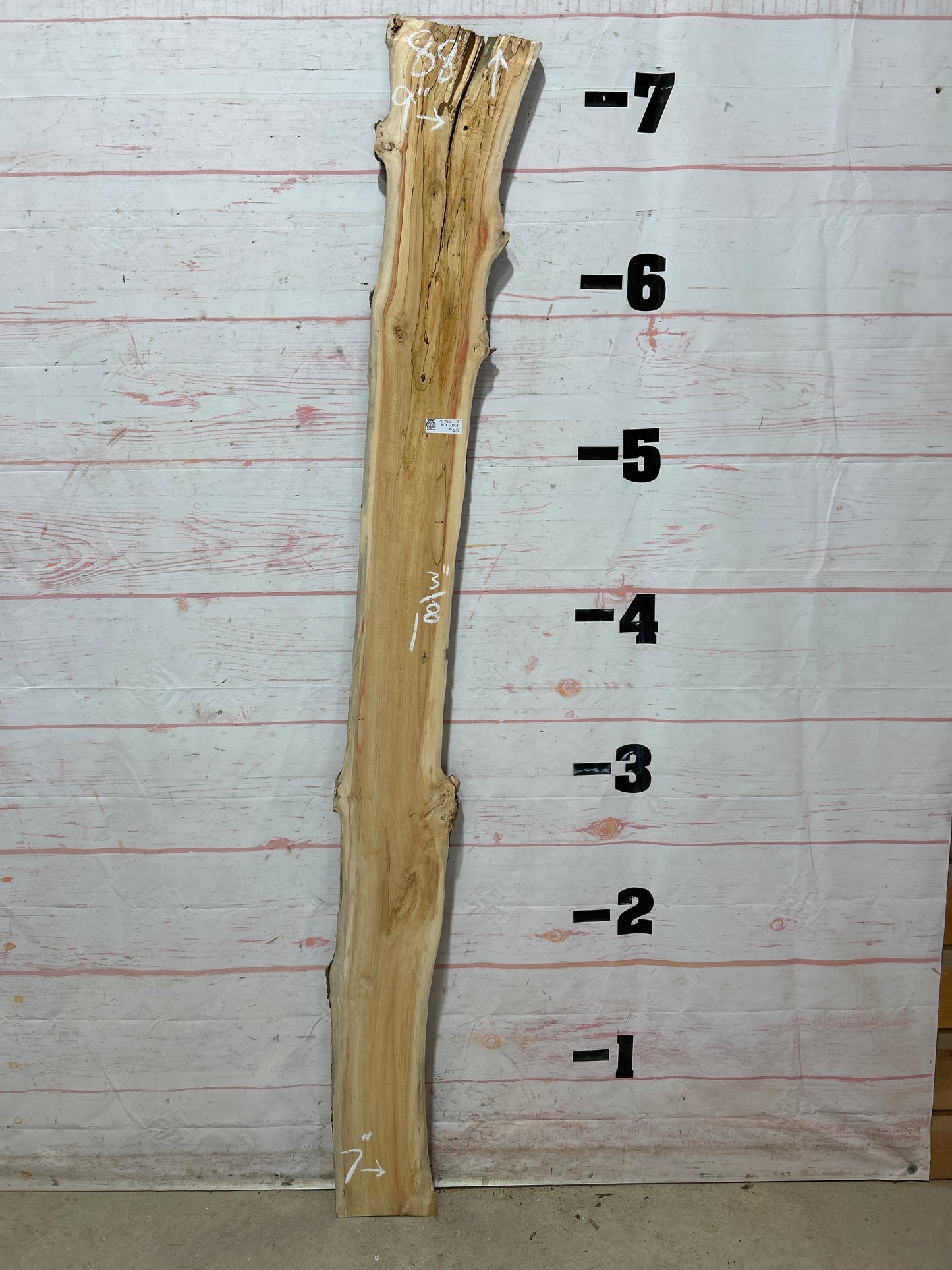 Live Edge Box Elder Sku#25732D-8
