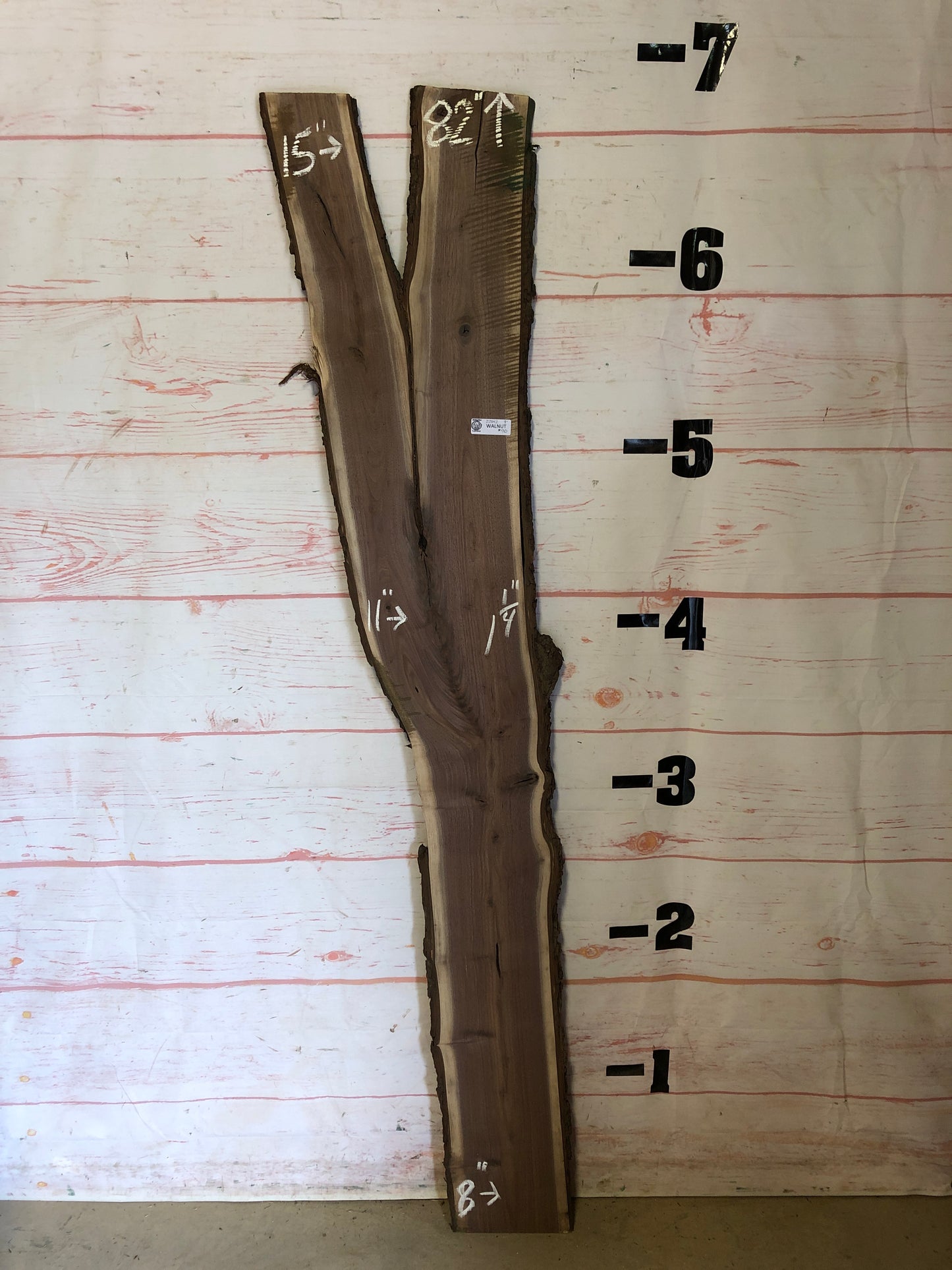 Live Edge Walnut Sku#22842C-9