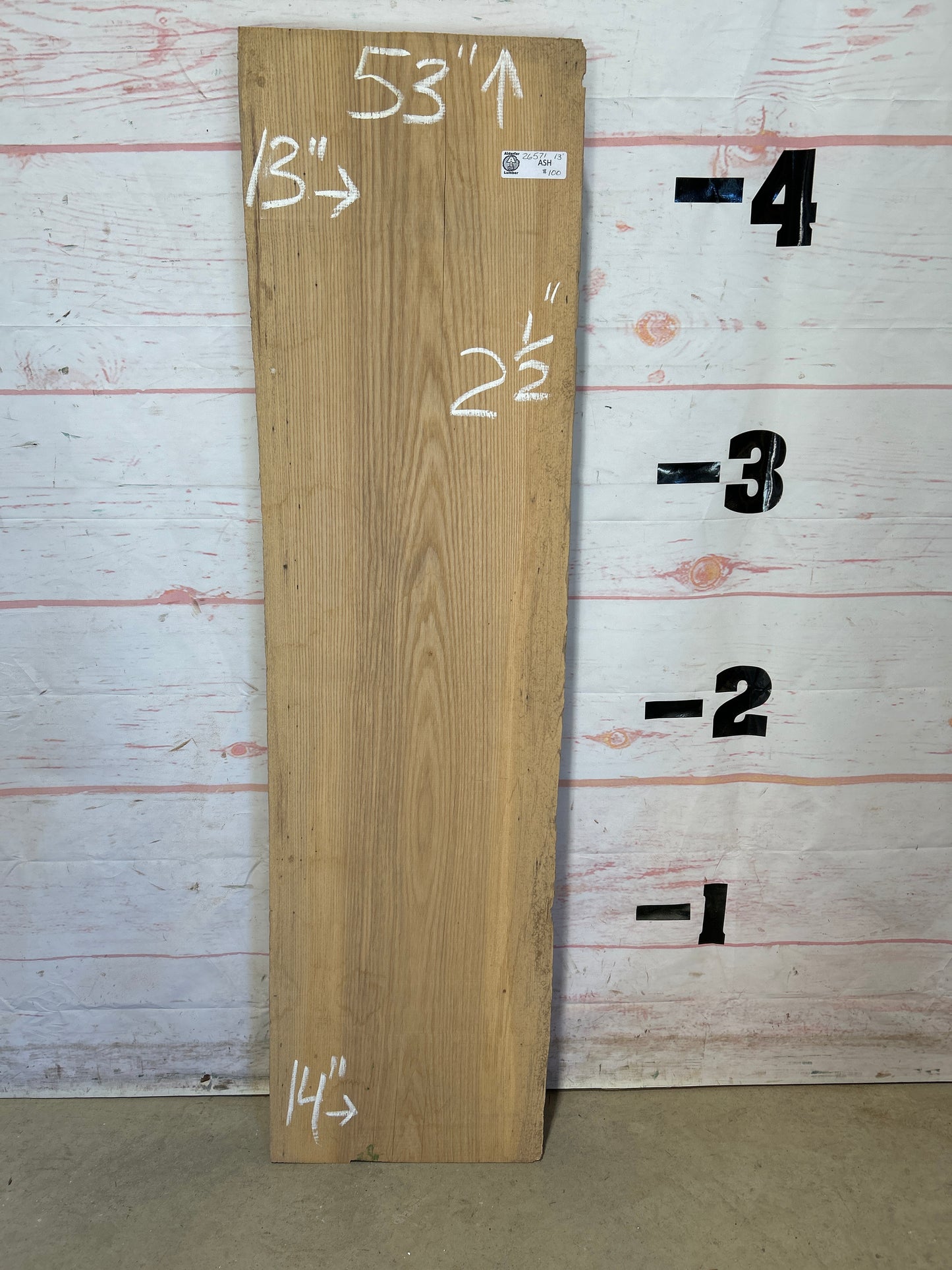 Live Edge Ash Sku#26571M-13