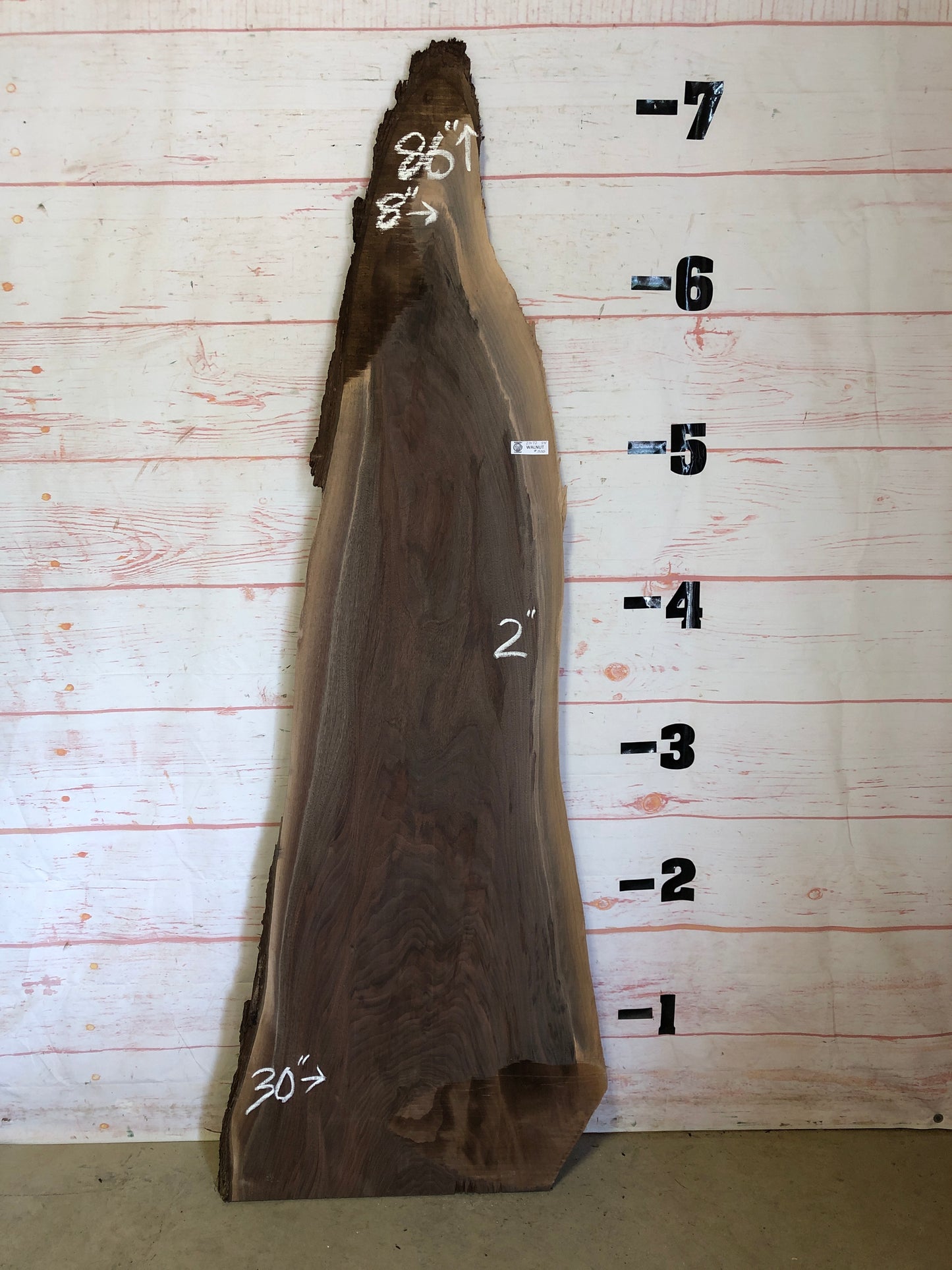 Live Edge Walnut Sku#23172SP1-23