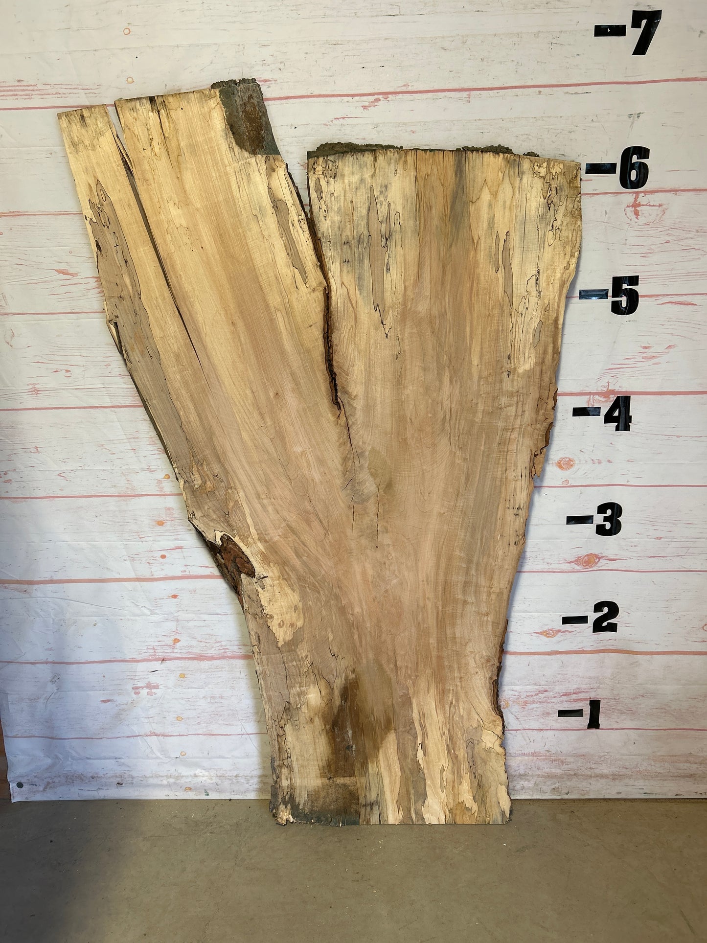 Live Edge Spalted Maple Sku#23925S-41