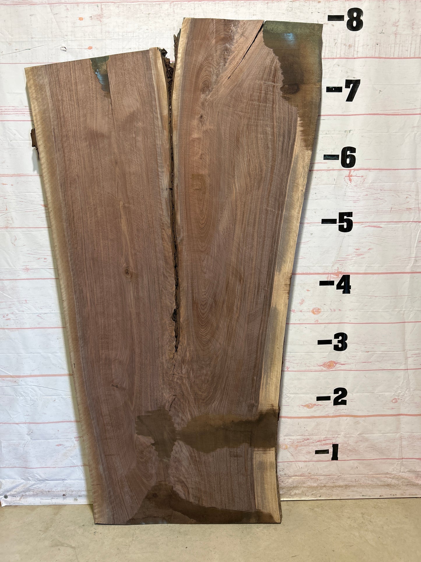 Live Edge Walnut Sku#25831-64