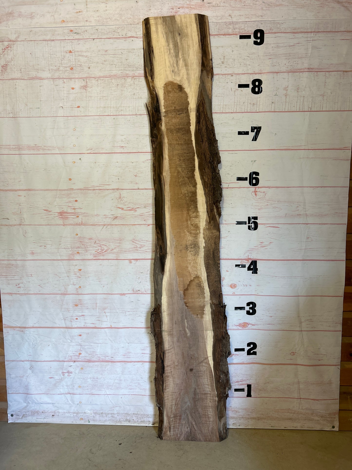 Live Edge Curly Walnut Sku# 23686-28