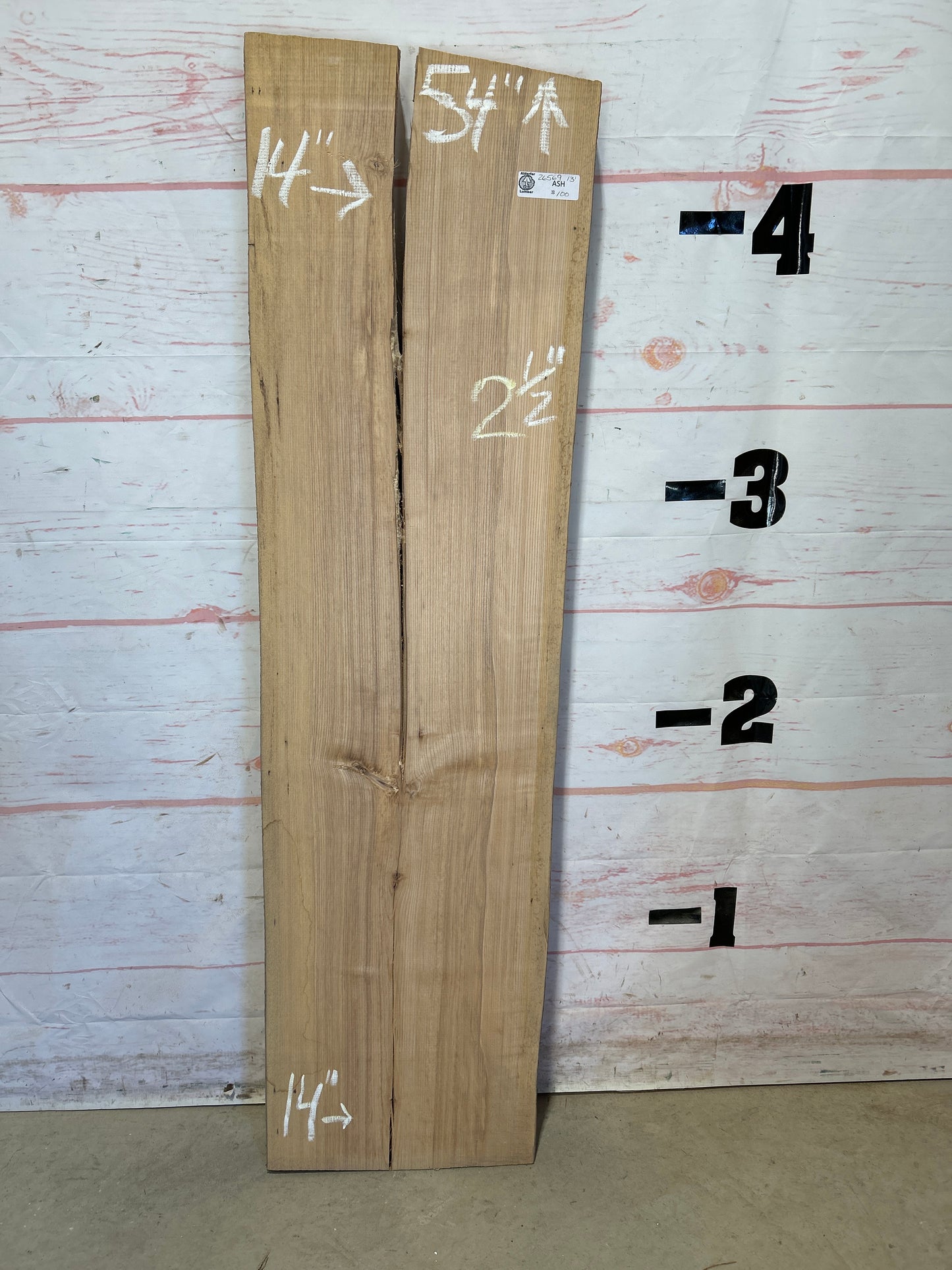 Live Edge Ash Sku#26569M-13