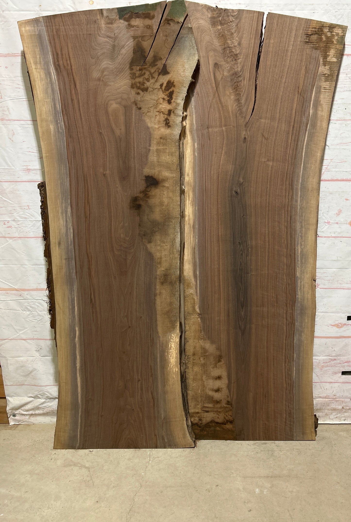 Live Edge Walnut Set Sku#26764K-54