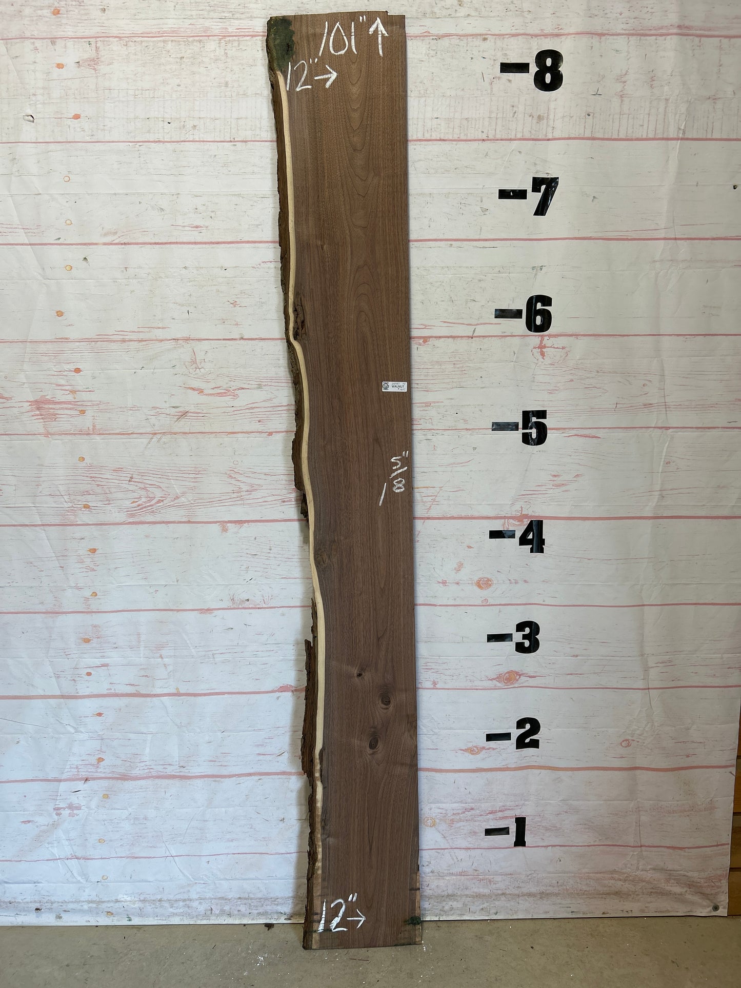 Live Edge Walnut Sku#25987A-15
