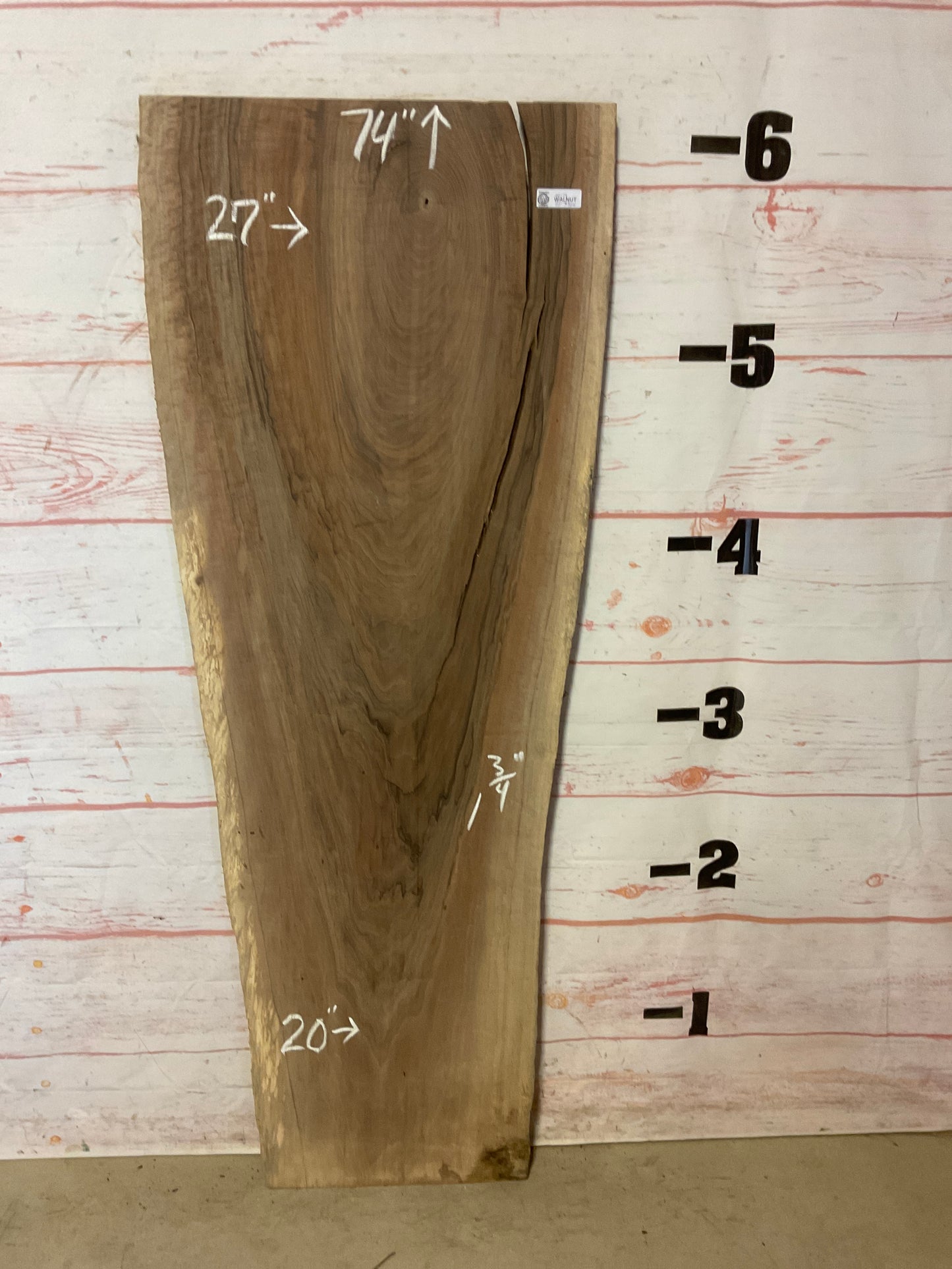 Live Edge Walnut - Sku# 20179-22