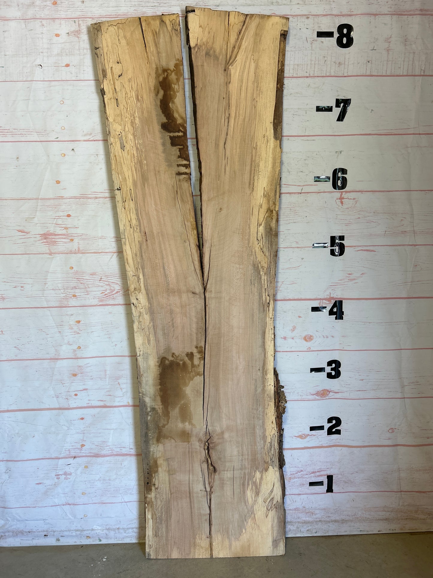 Live Edge Spalted Maple Sku#25185-41