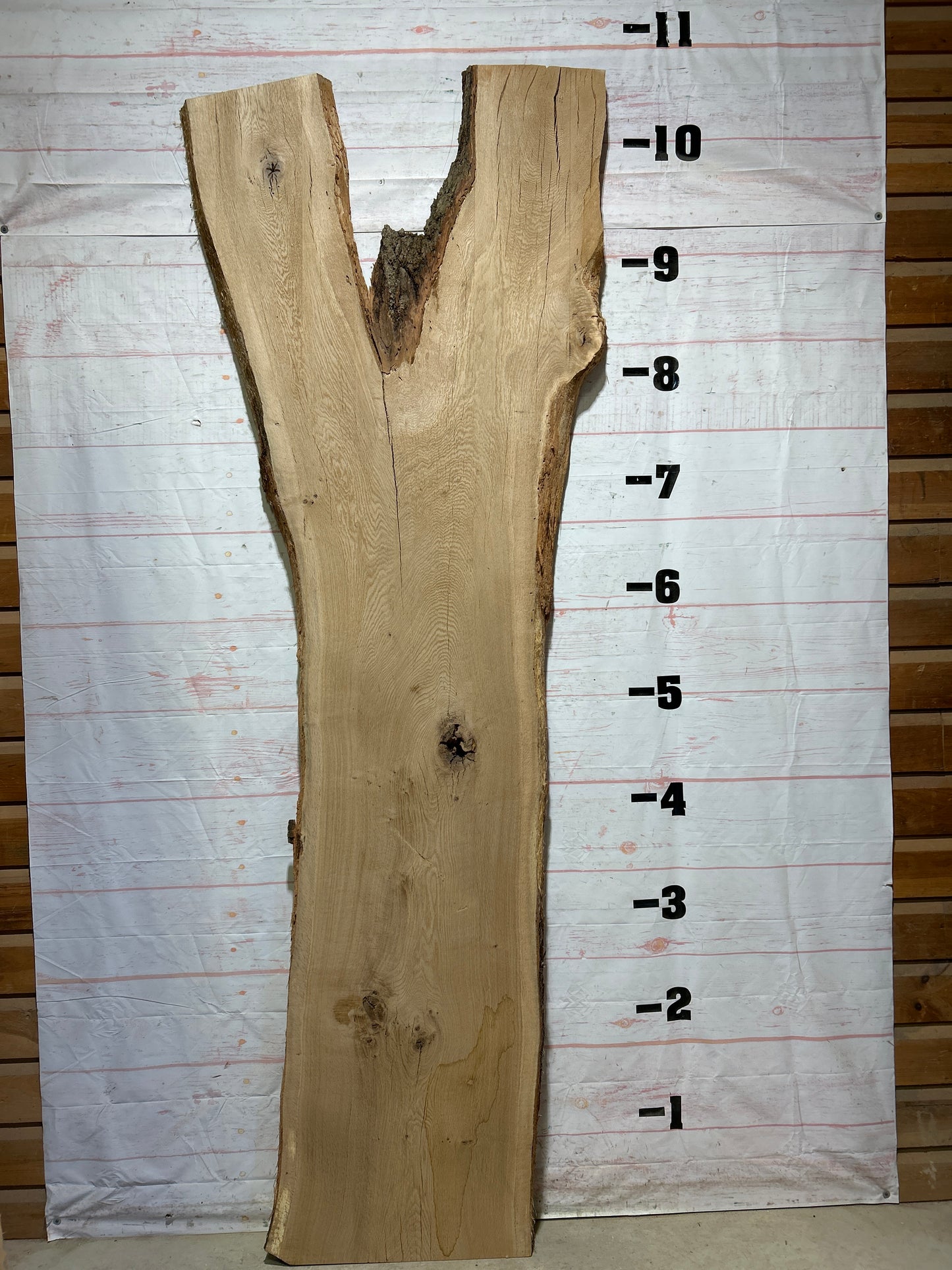 Live Edge White Oak Sku#26522-64