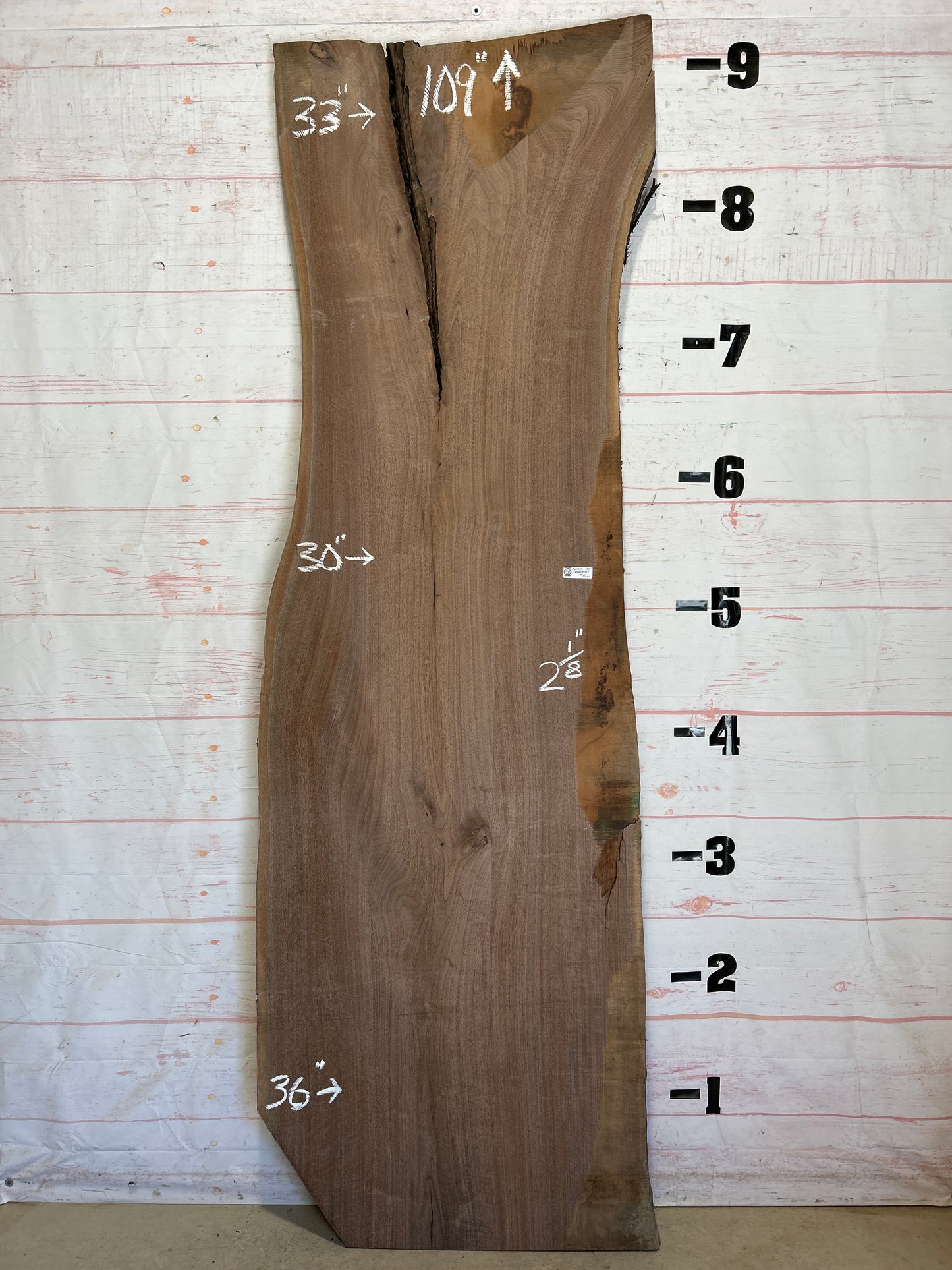 Live Edge Walnut Sku#26085J-50
