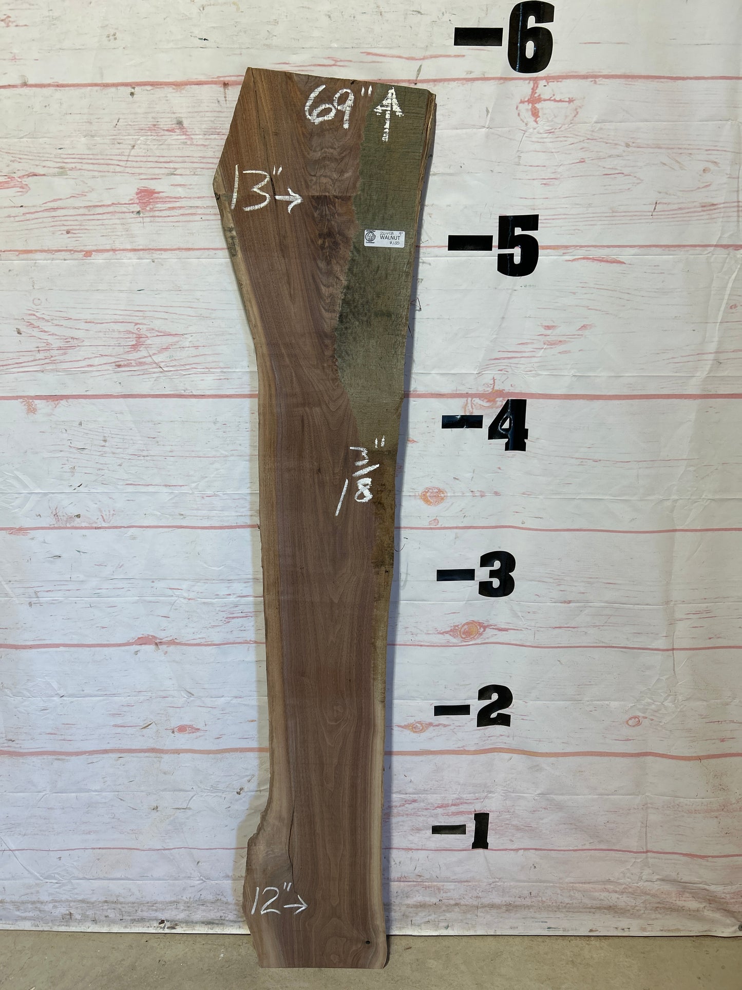 Live Edge Walnut Sku#26458M-9