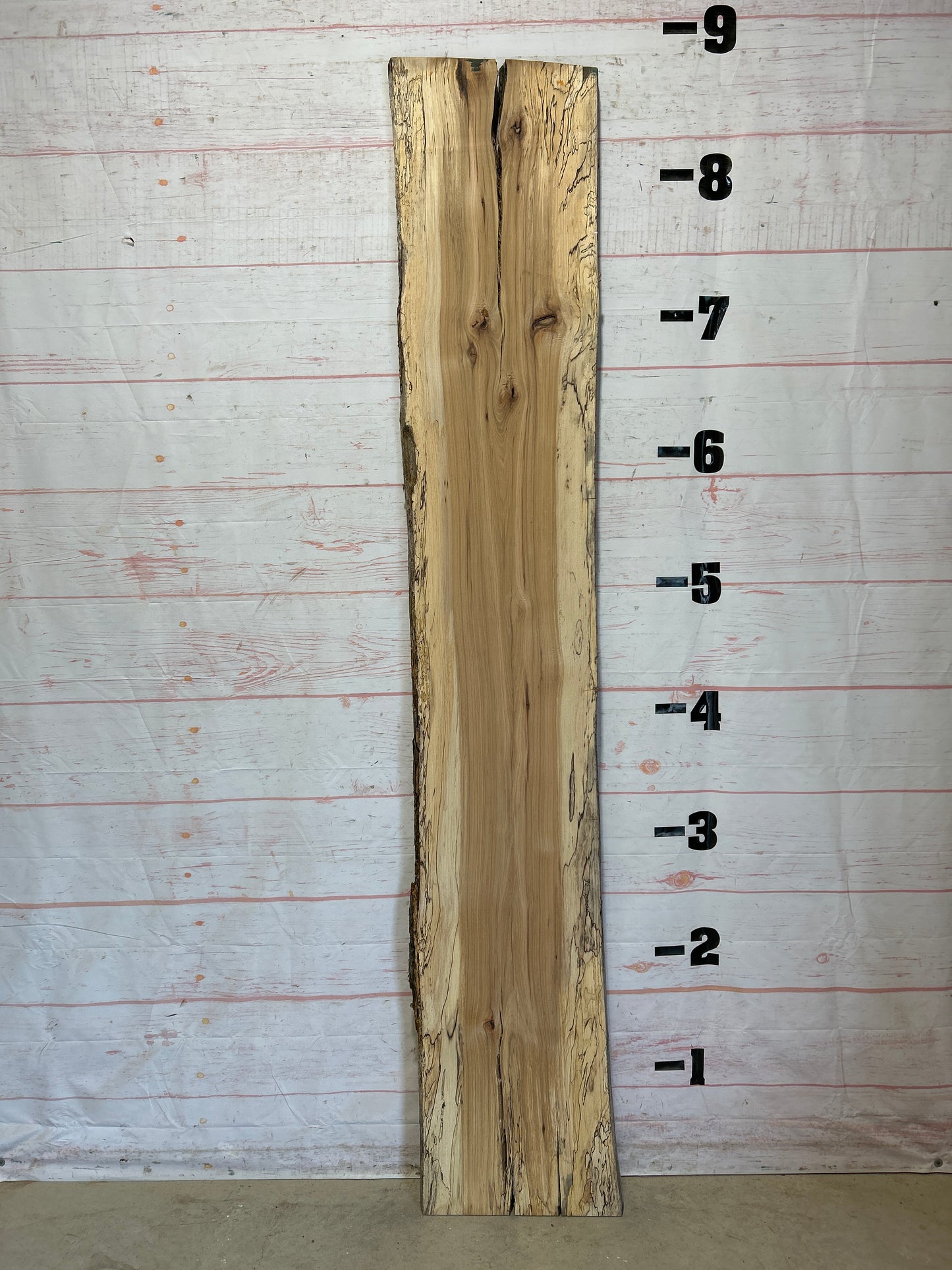 Live Edge Spalted Hickory Sku#25316H-26