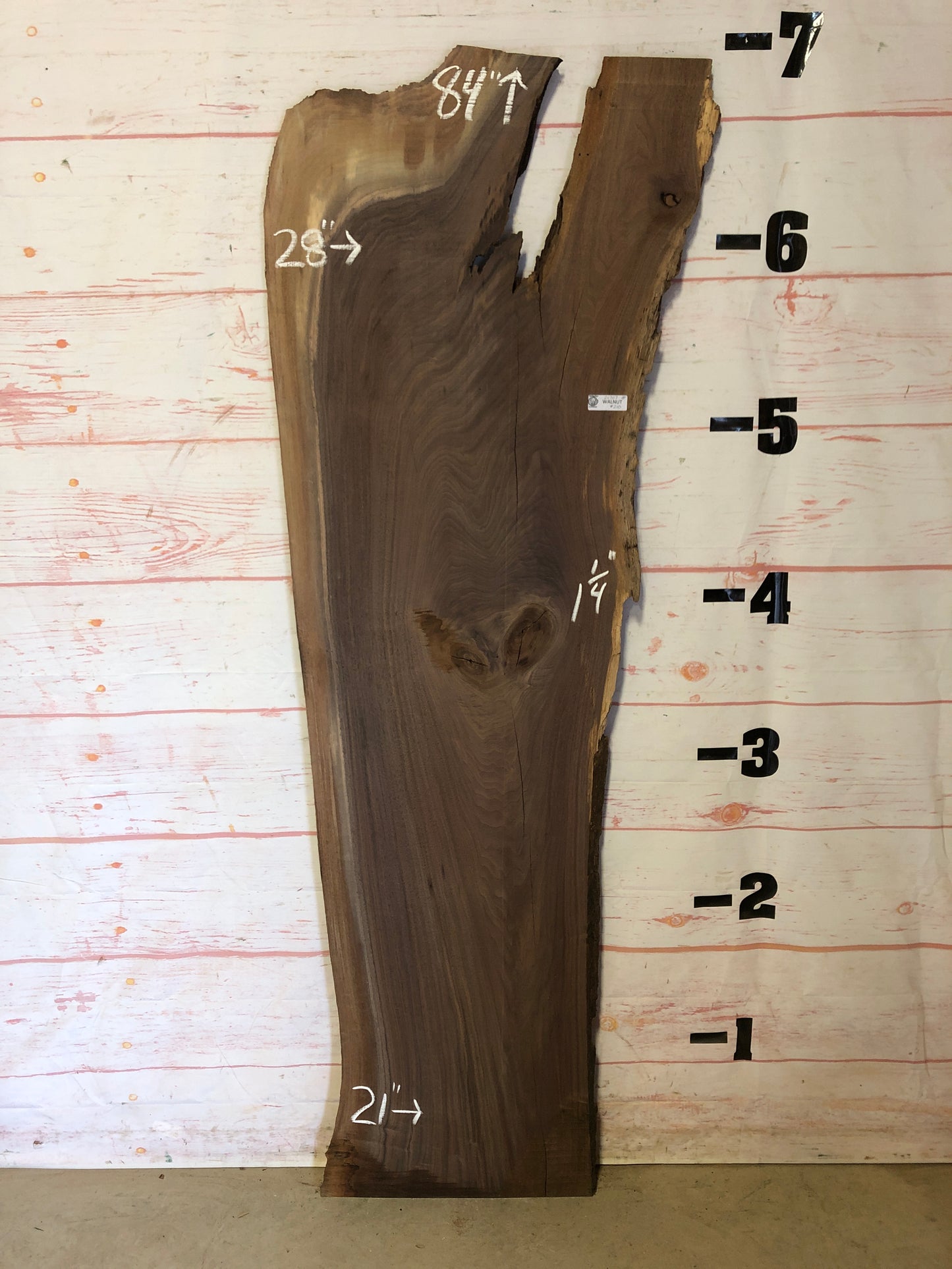 Live Edge Walnut Sku# 21707A-18