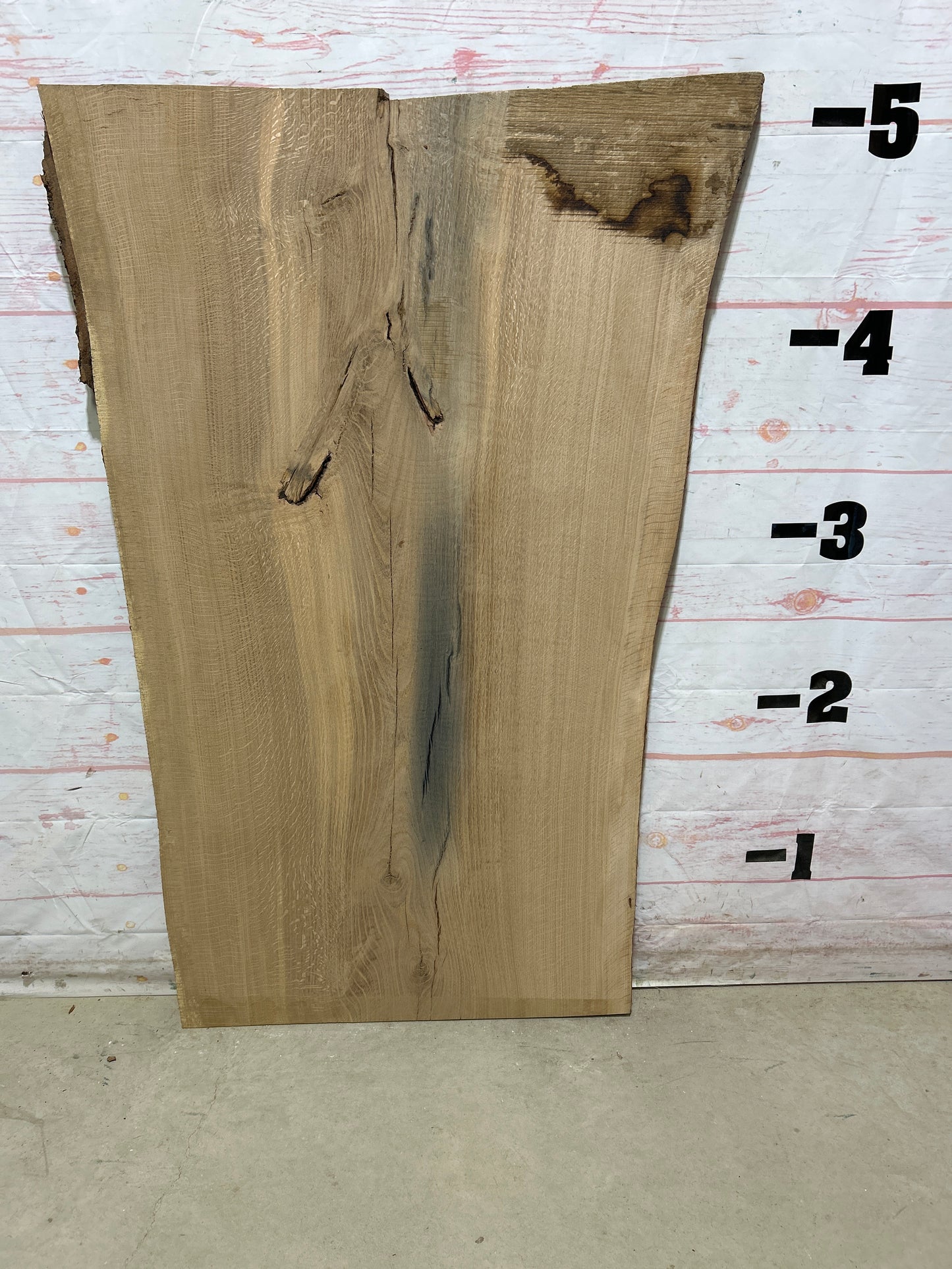 Live Edge White Oak Sku#25559-27