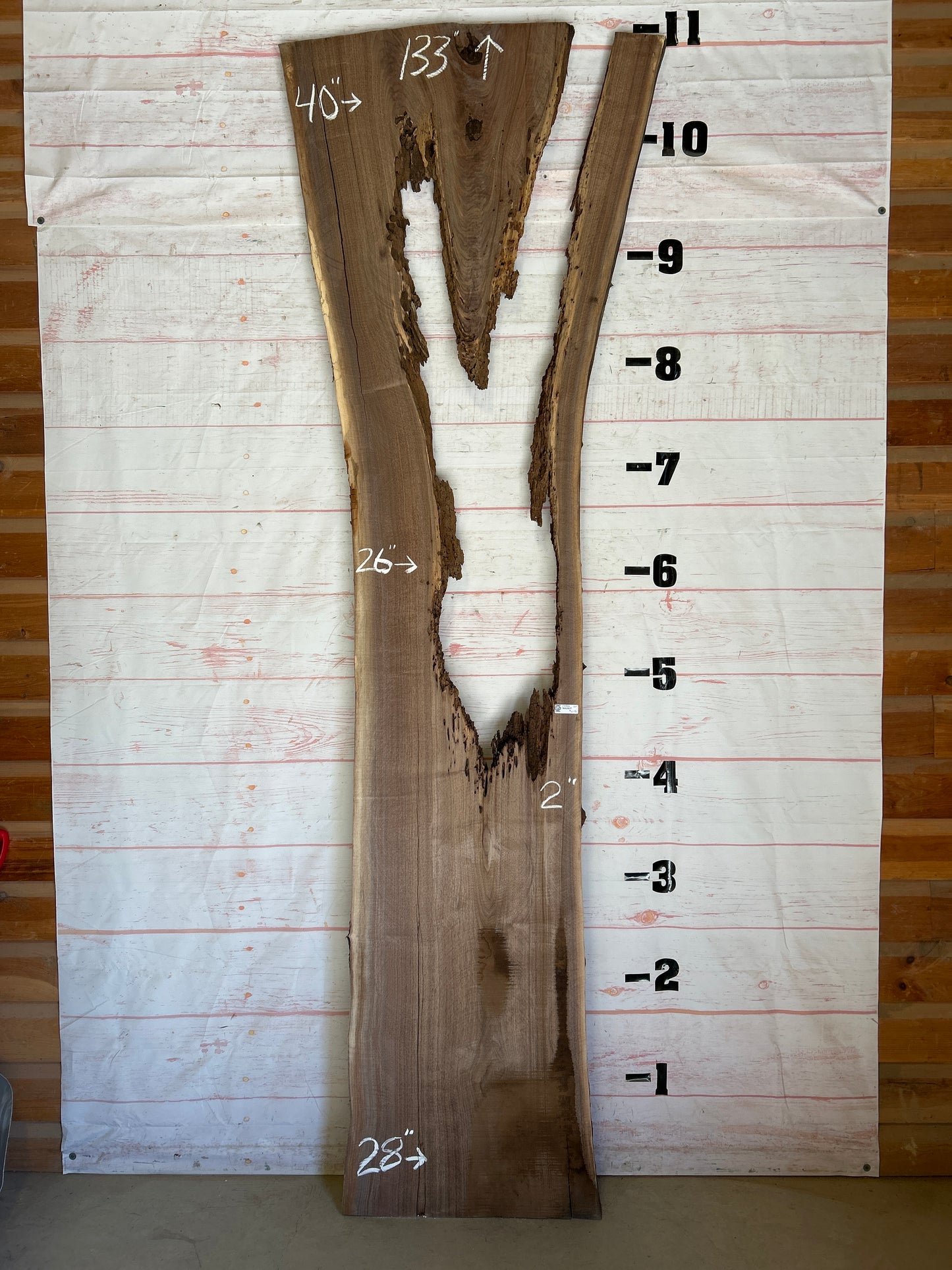 Live Edge Walnut Sku#24880-61